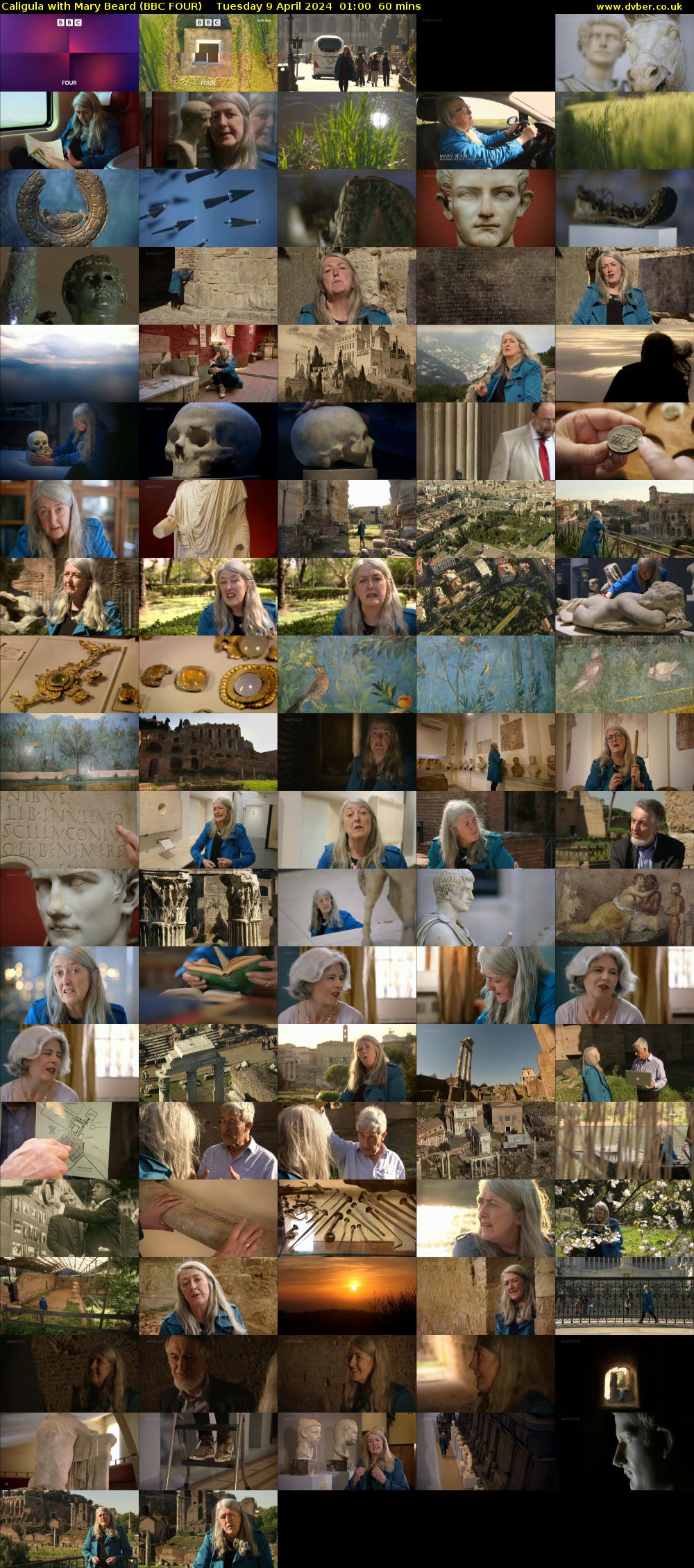 Caligula with Mary Beard (BBC FOUR) Tuesday 9 April 2024 01:00 - 02:00