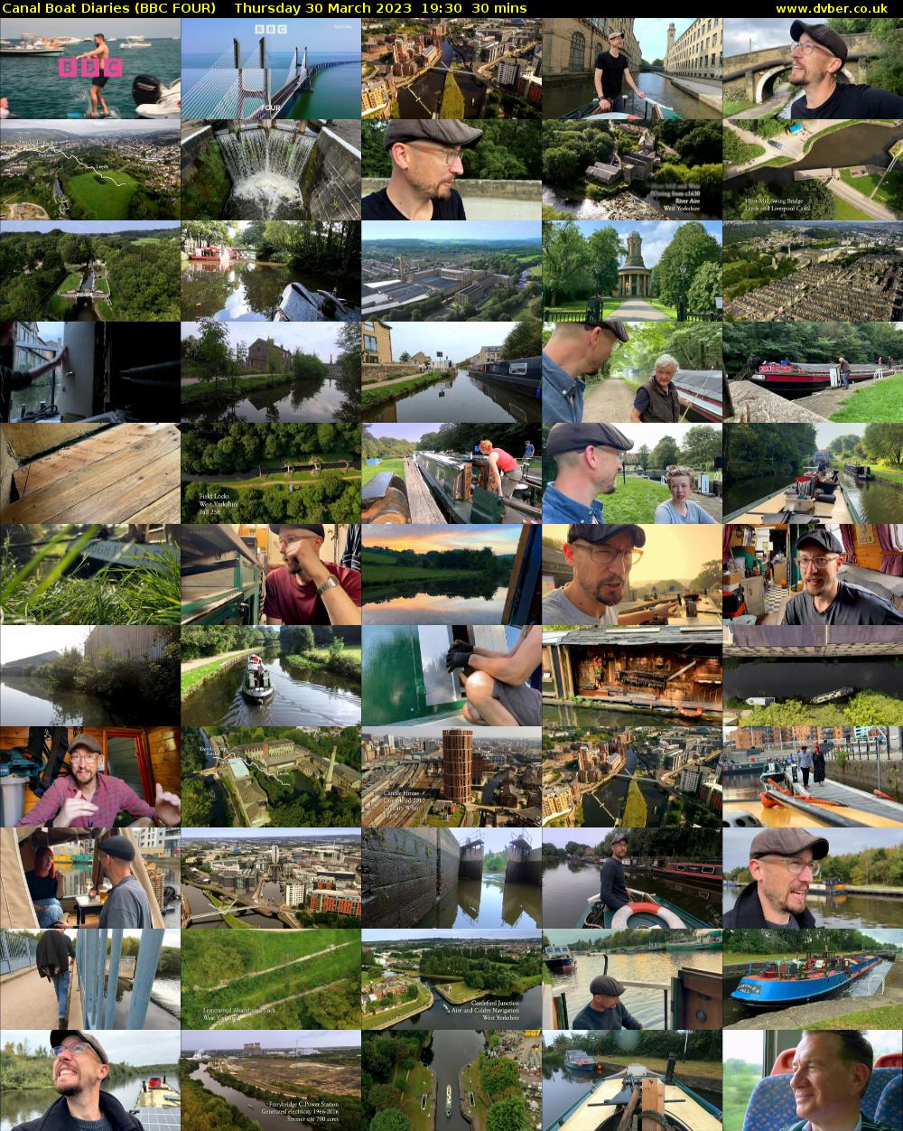 Canal Boat Diaries (BBC FOUR) Thursday 30 March 2023 19:30 - 20:00