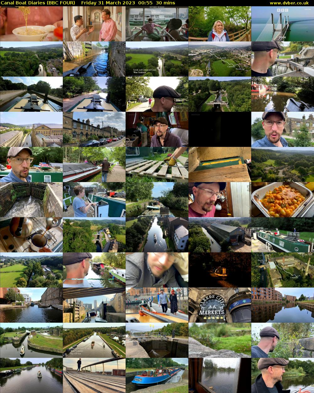 Canal Boat Diaries (BBC FOUR) Friday 31 March 2023 00:55 - 01:25