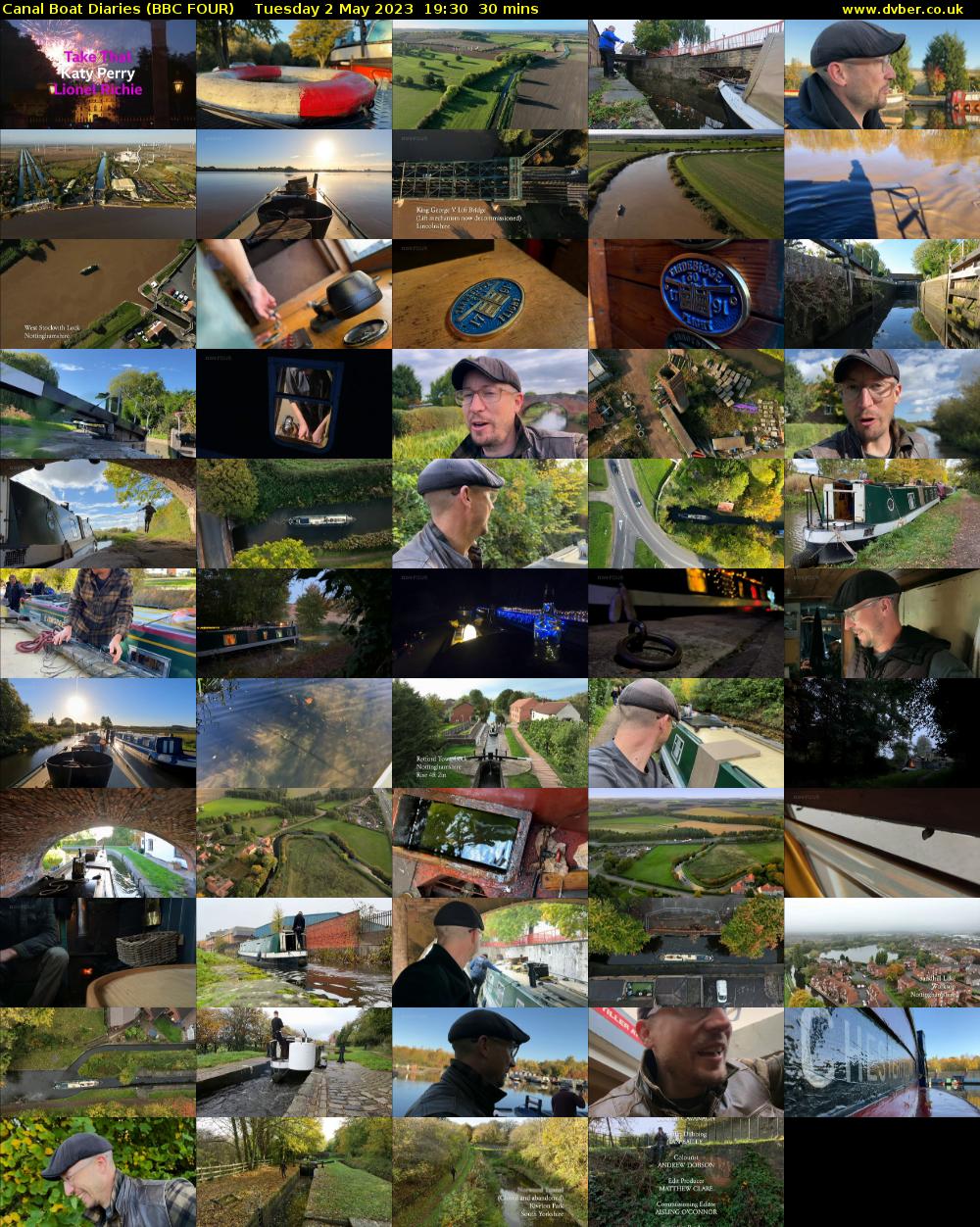 Canal Boat Diaries (BBC FOUR) Tuesday 2 May 2023 19:30 - 20:00
