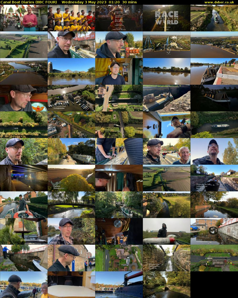 Canal Boat Diaries (BBC FOUR) Wednesday 3 May 2023 01:20 - 01:50
