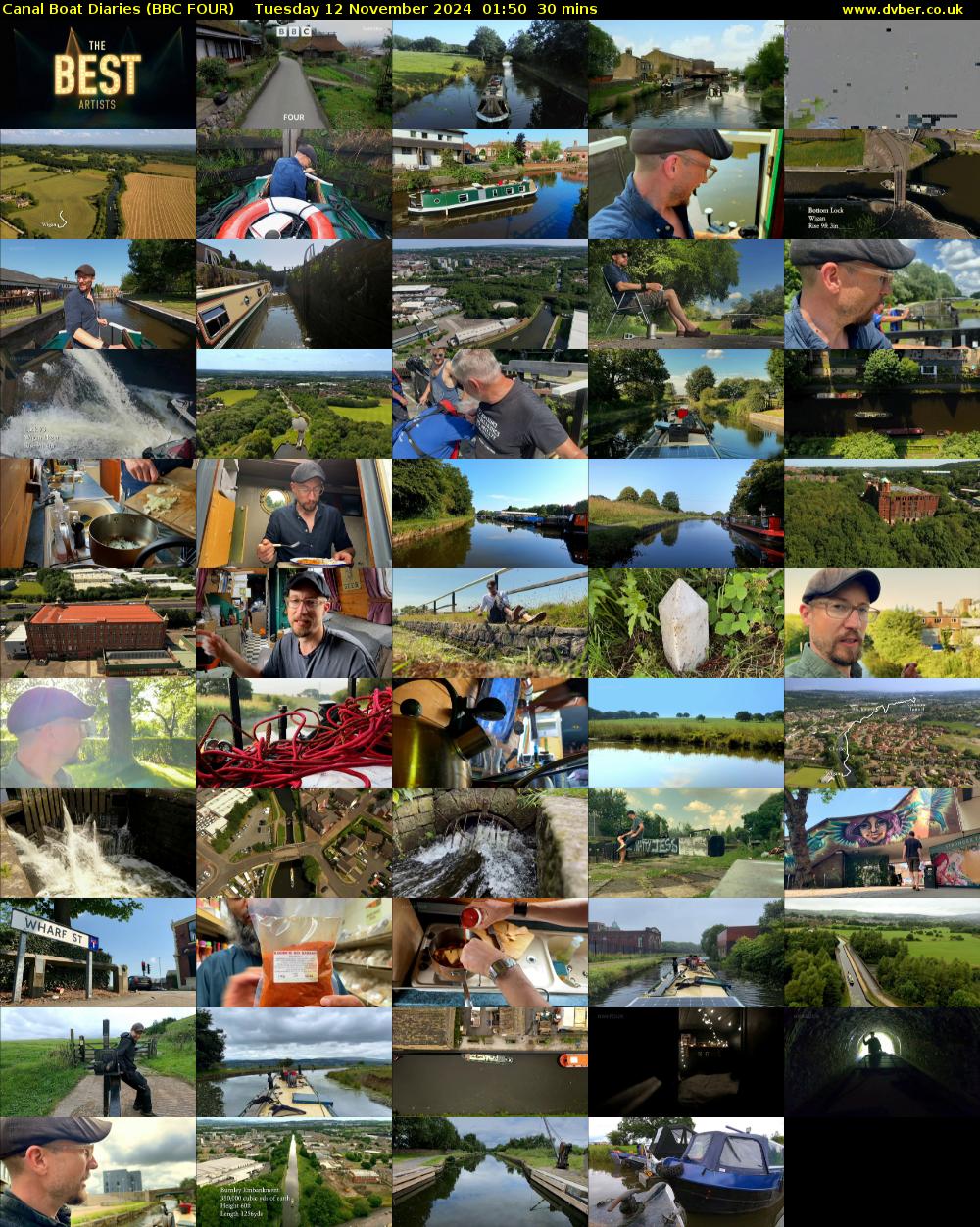Canal Boat Diaries (BBC FOUR) Tuesday 12 November 2024 01:50 - 02:20