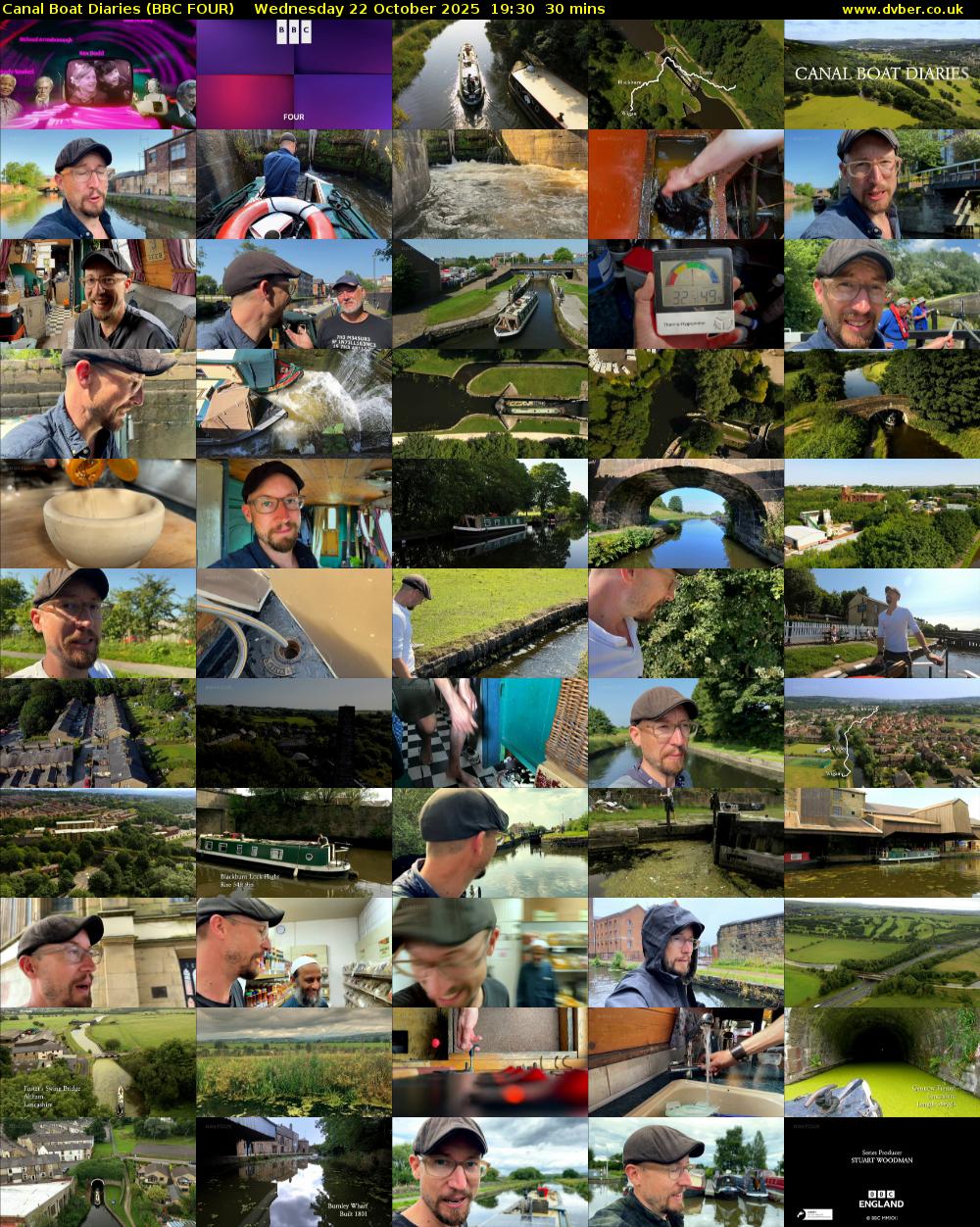 Canal Boat Diaries (BBC FOUR) Wednesday 22 October 2025 19:30 - 20:00