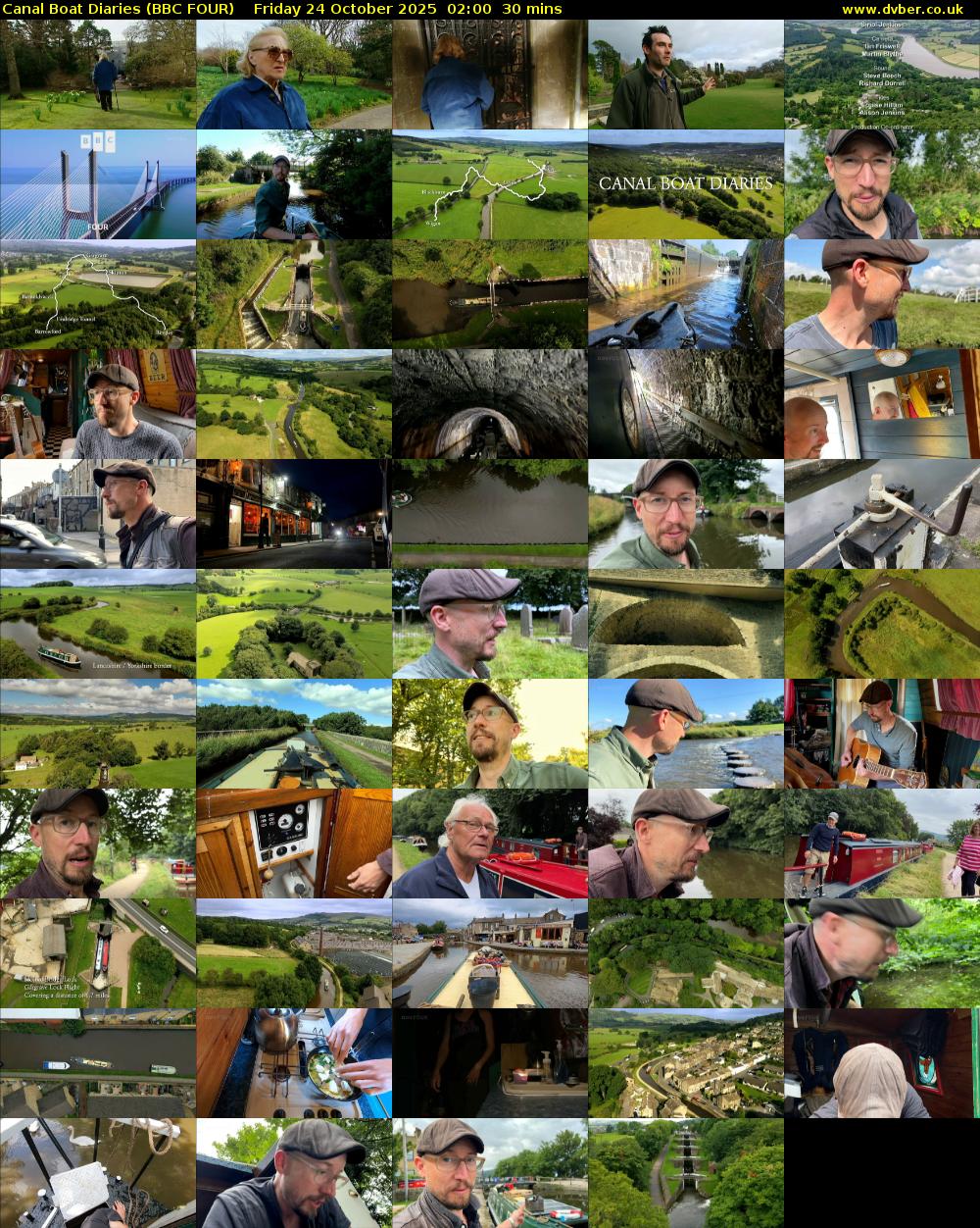 Canal Boat Diaries (BBC FOUR) Friday 24 October 2025 02:00 - 02:30