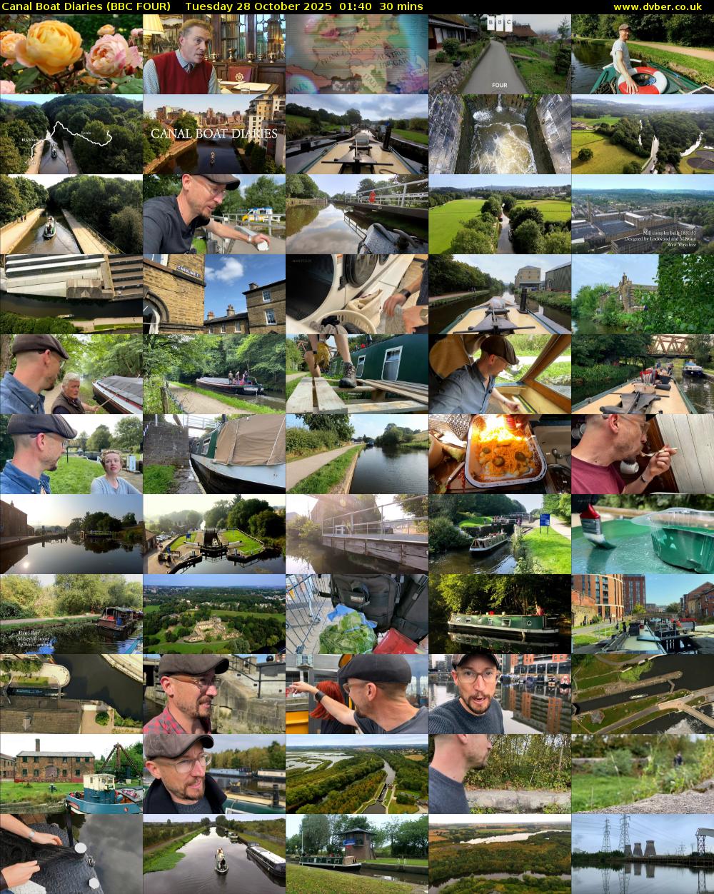 Canal Boat Diaries (BBC FOUR) Tuesday 28 October 2025 01:40 - 02:10