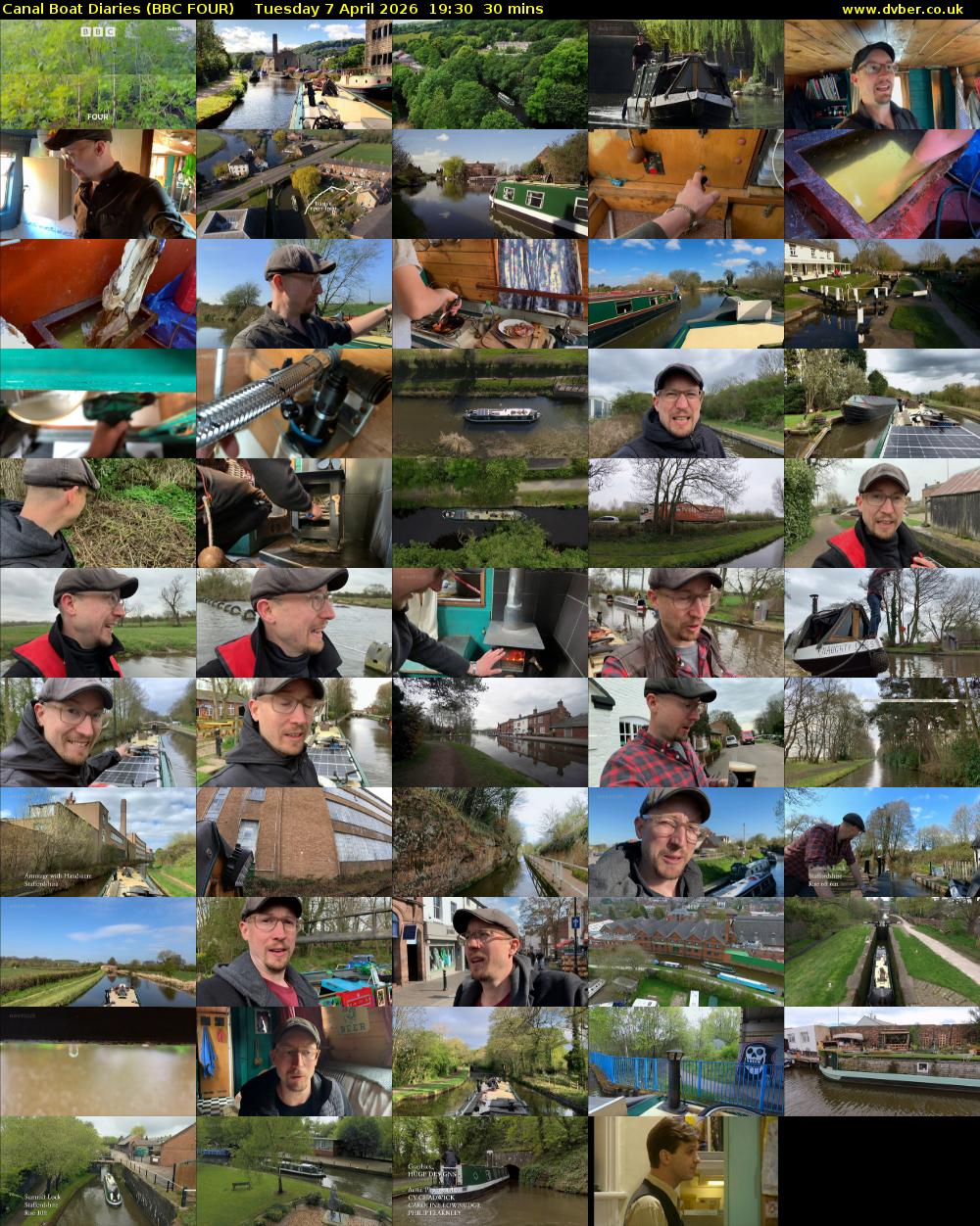 Canal Boat Diaries (BBC FOUR) Tuesday 7 April 2026 19:30 - 20:00