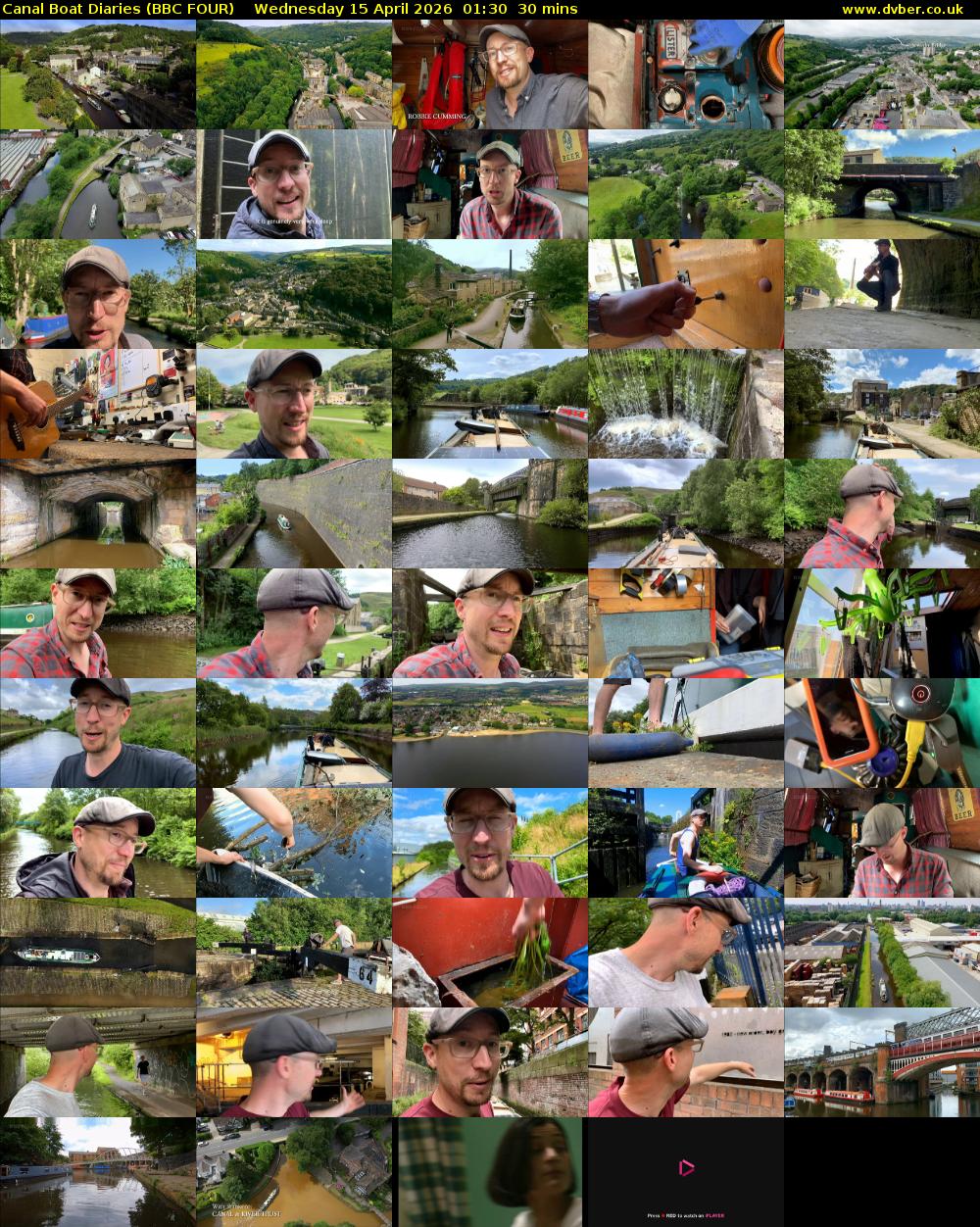 Canal Boat Diaries (BBC FOUR) Wednesday 15 April 2026 01:30 - 02:00