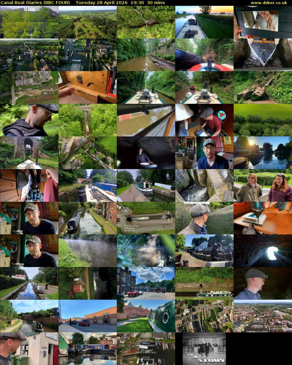 Canal Boat Diaries (BBC FOUR) Tuesday 28 April 2026 19:30 - 20:00
