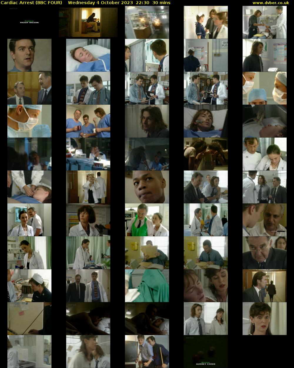 Cardiac Arrest (BBC FOUR) Wednesday 4 October 2023 22:30 - 23:00