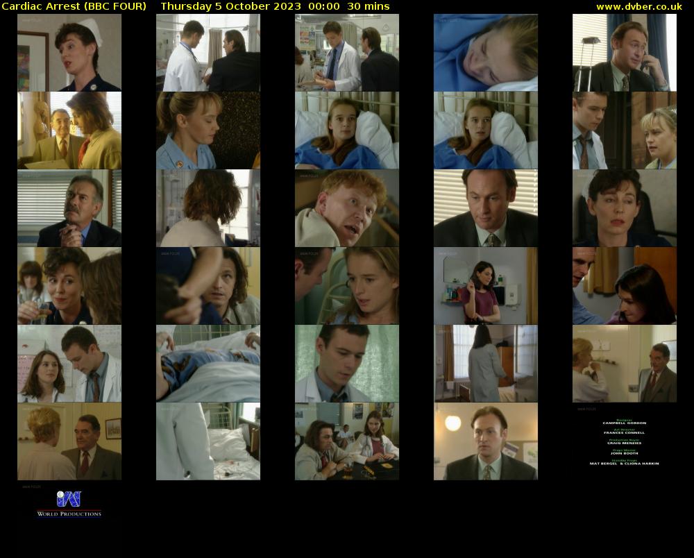 Cardiac Arrest (BBC FOUR) Thursday 5 October 2023 00:00 - 00:30