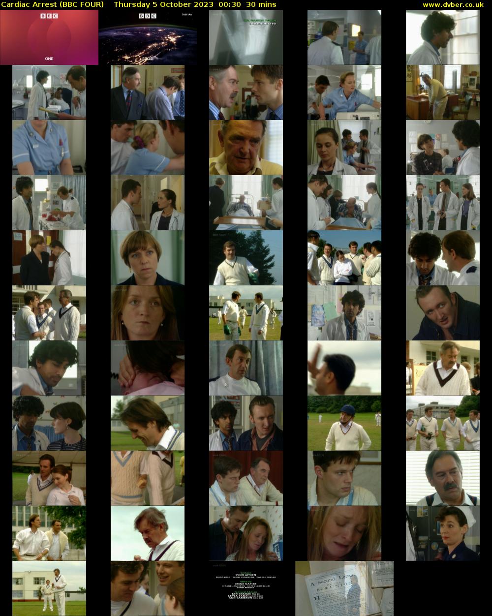 Cardiac Arrest (BBC FOUR) Thursday 5 October 2023 00:30 - 01:00