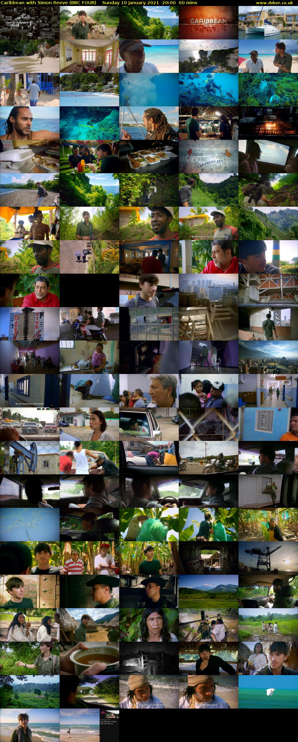 Caribbean with Simon Reeve (BBC FOUR) Sunday 10 January 2021 20:00 - 21:00