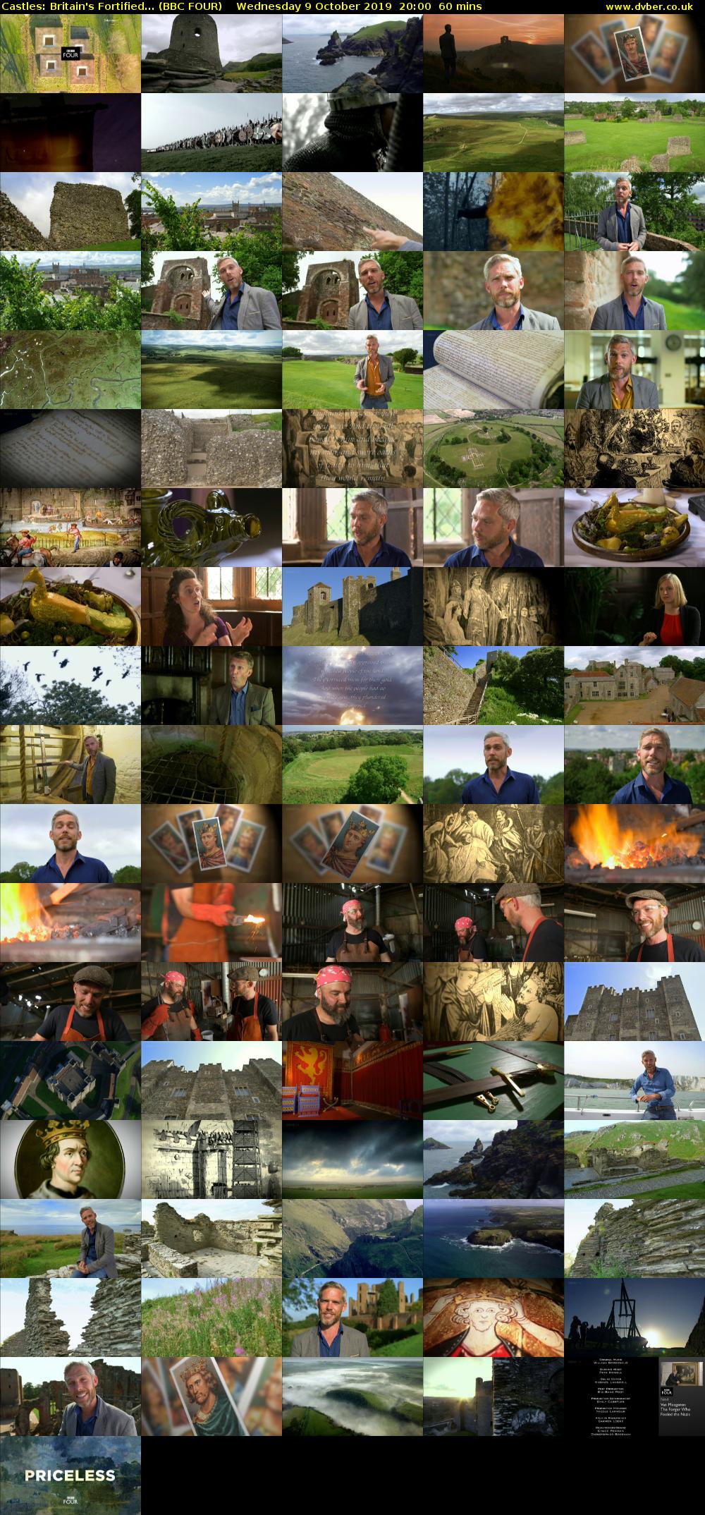 Castles: Britain's Fortified... (BBC FOUR) Wednesday 9 October 2019 20:00 - 21:00