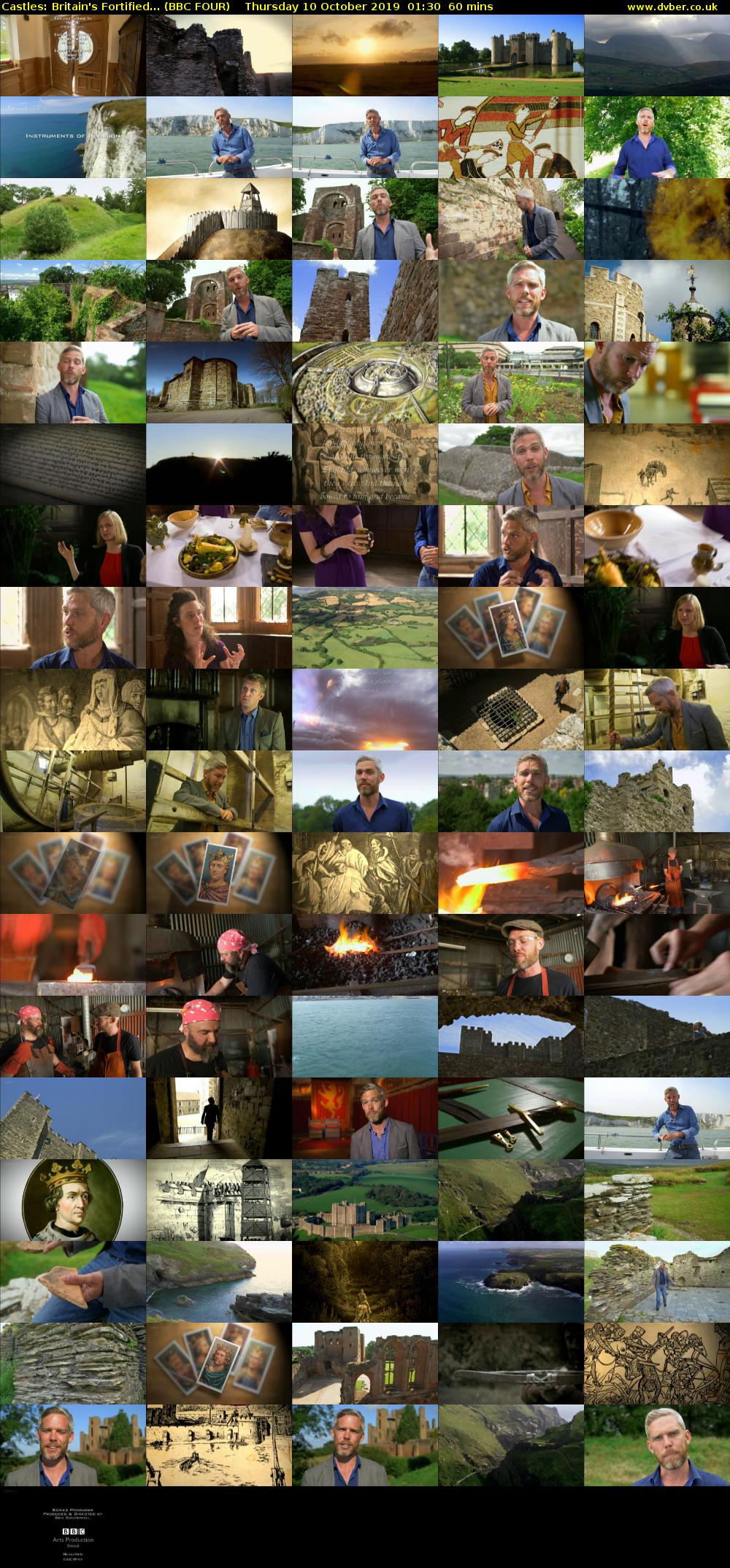 Castles: Britain's Fortified... (BBC FOUR) Thursday 10 October 2019 01:30 - 02:30