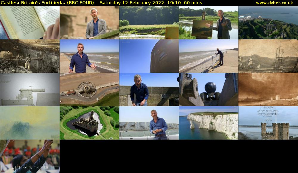 Castles: Britain's Fortified... (BBC FOUR) Saturday 12 February 2022 19:10 - 20:10