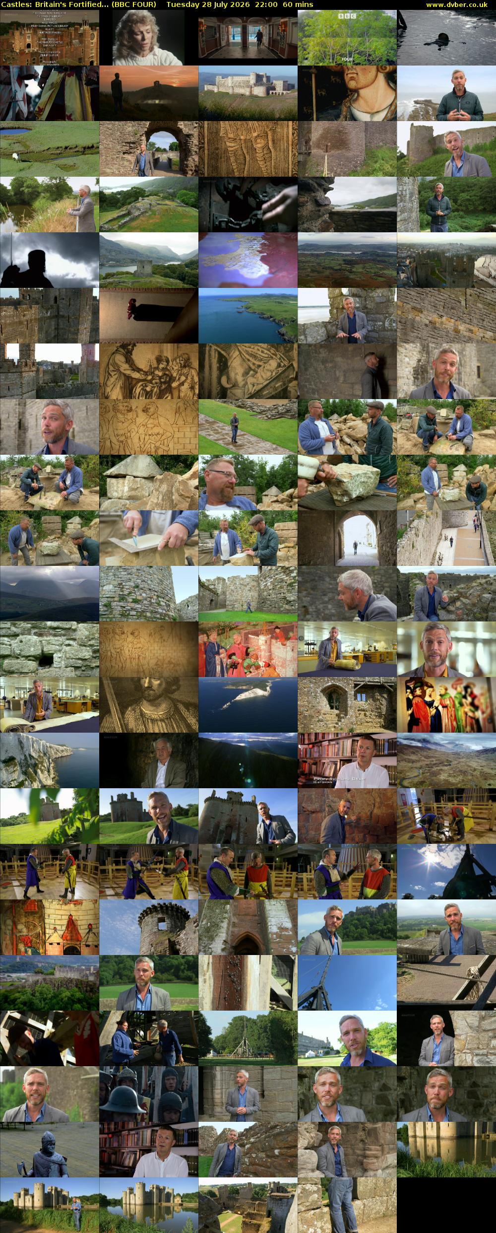 Castles: Britain's Fortified... (BBC FOUR) Tuesday 28 July 2026 22:00 - 23:00