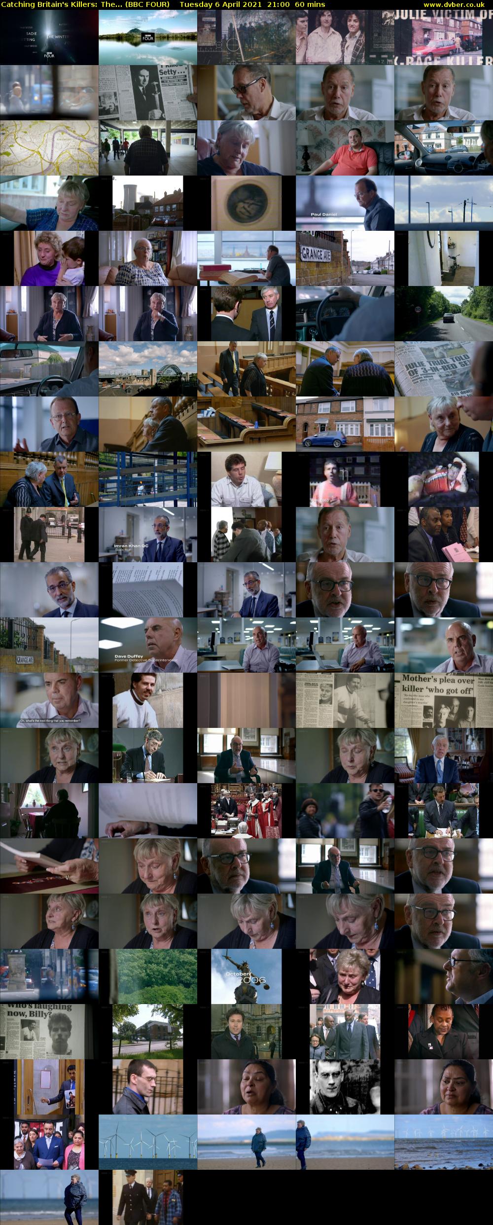 Catching Britain's Killers: The... (BBC FOUR) Tuesday 6 April 2021 21:00 - 22:00