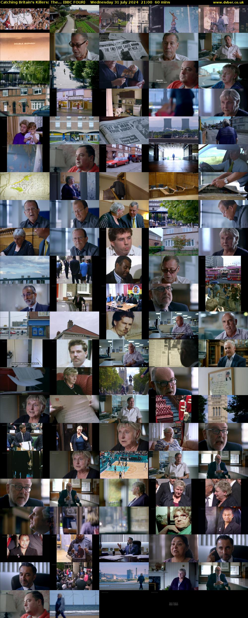 Catching Britain's Killers: The... (BBC FOUR) Wednesday 31 July 2024 21:00 - 22:00