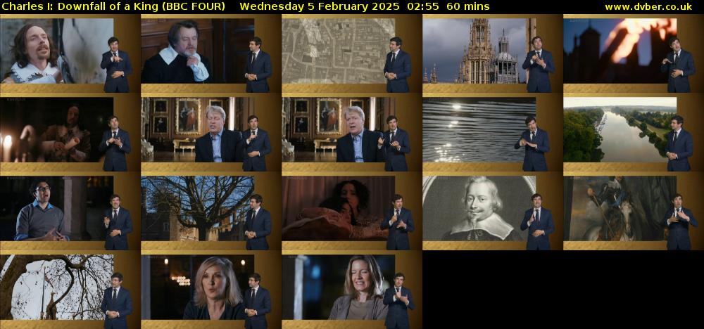 Charles I: Downfall of a King (BBC FOUR) Wednesday 5 February 2025 02:55 - 03:55