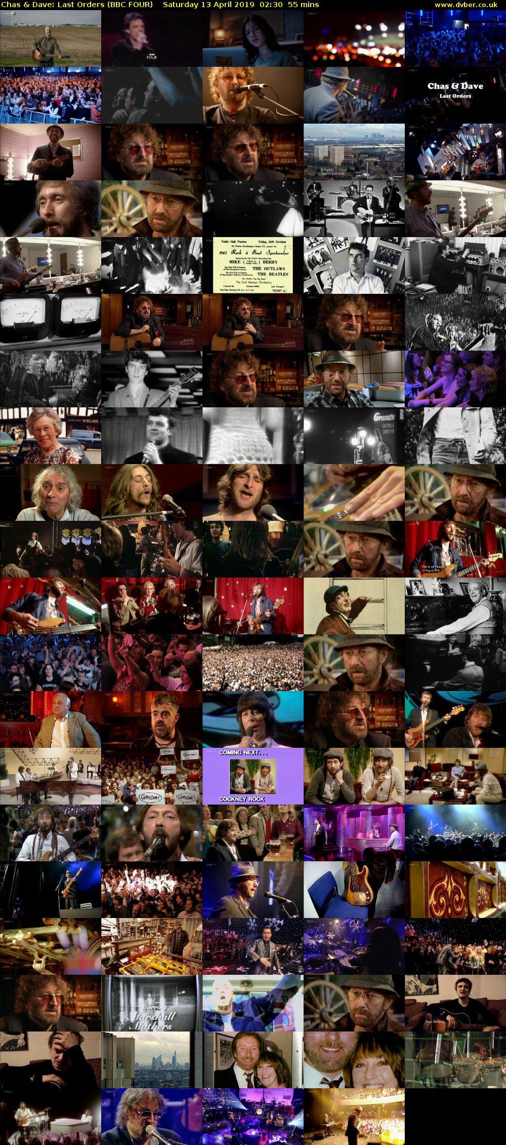 Chas & Dave: Last Orders (BBC FOUR) Saturday 13 April 2019 02:30 - 03:25