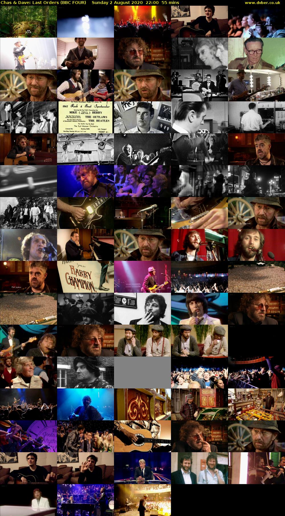 Chas & Dave: Last Orders (BBC FOUR) Sunday 2 August 2020 22:00 - 22:55