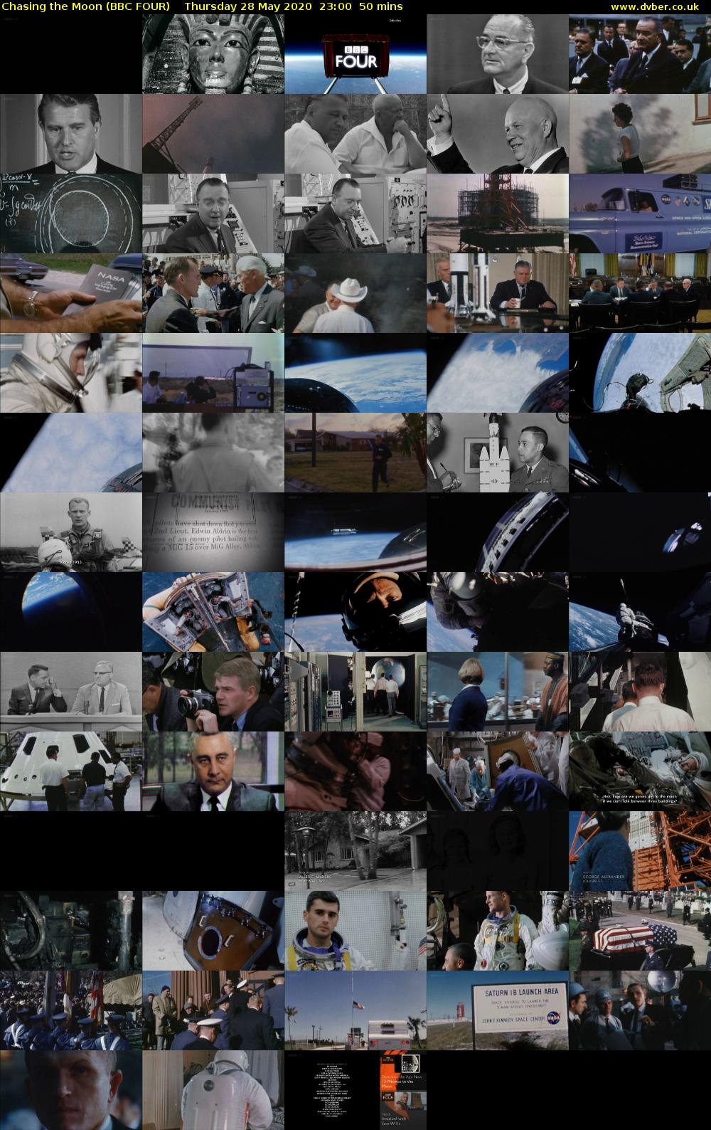Chasing the Moon (BBC FOUR) Thursday 28 May 2020 23:00 - 23:50