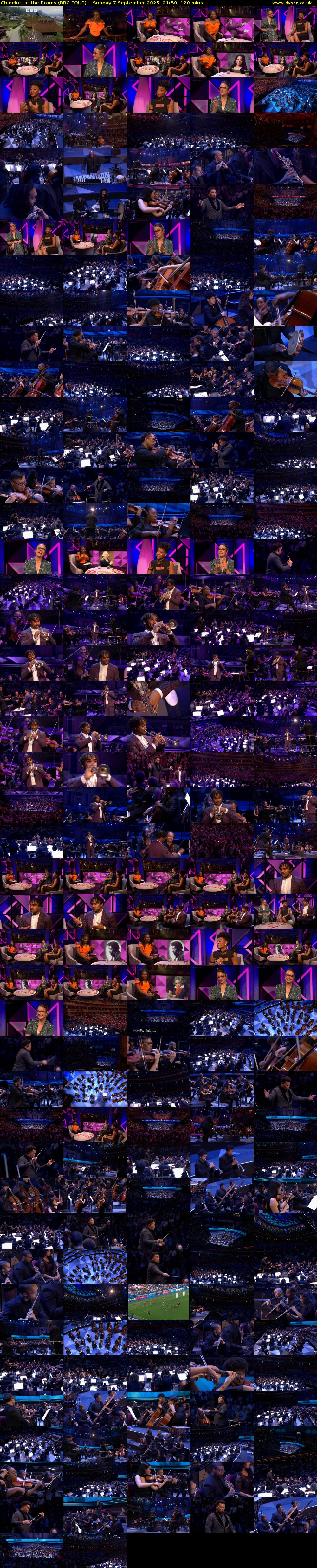 Chineke! at the Proms (BBC FOUR) Sunday 7 September 2025 21:50 - 23:50