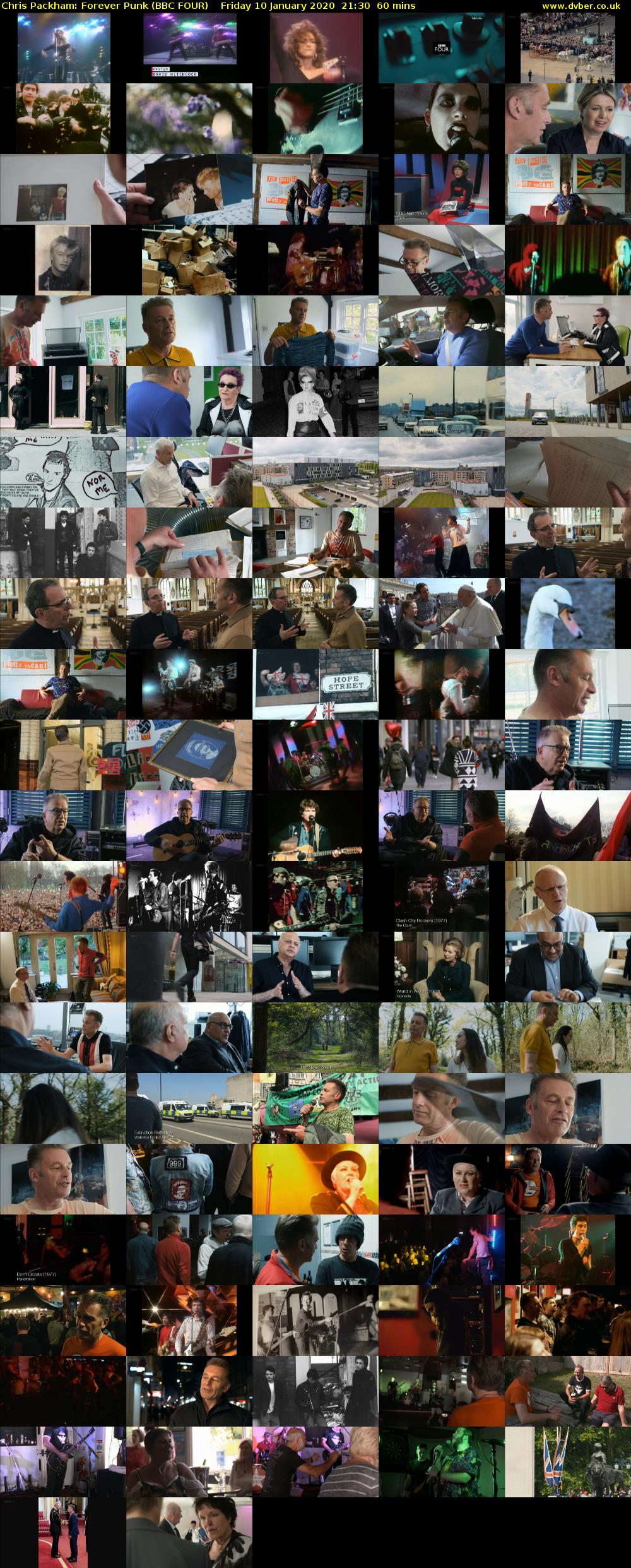 Chris Packham: Forever Punk (BBC FOUR) Friday 10 January 2020 21:30 - 22:30