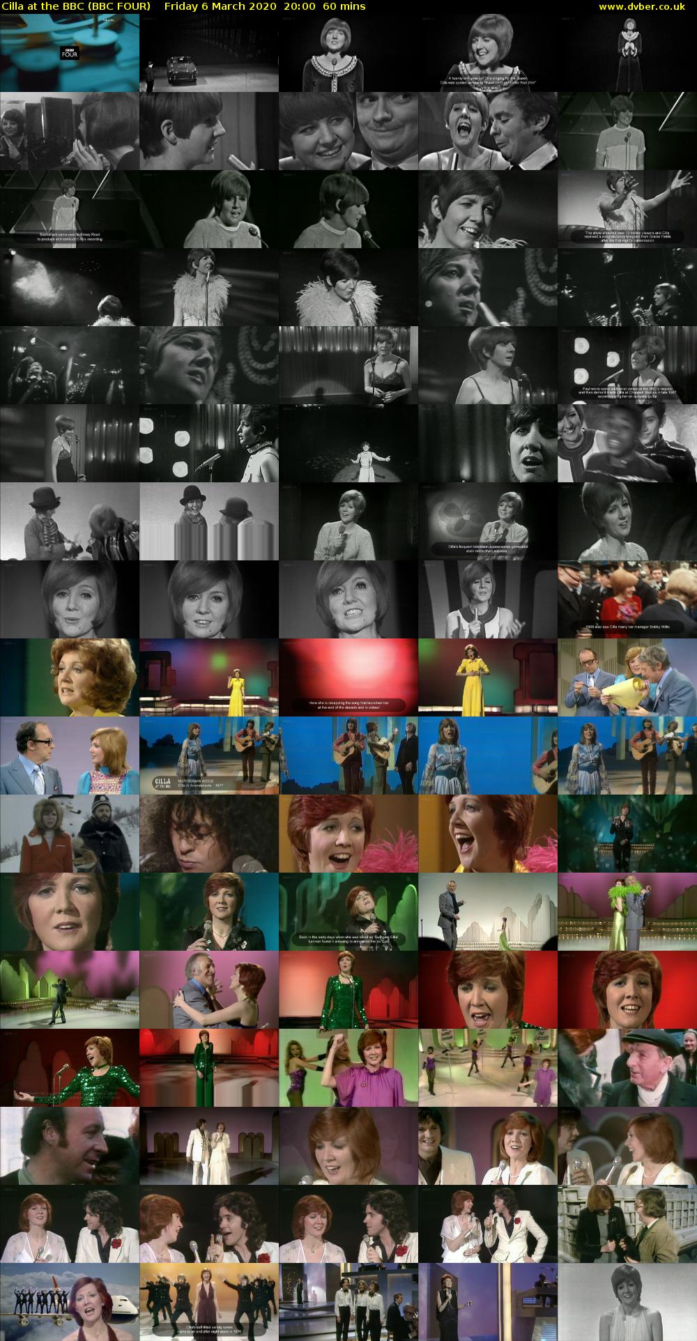 Cilla at the BBC (BBC FOUR) Friday 6 March 2020 20:00 - 21:00