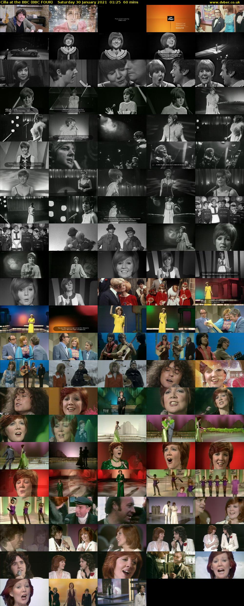 Cilla at the BBC (BBC FOUR) Saturday 30 January 2021 01:25 - 02:25