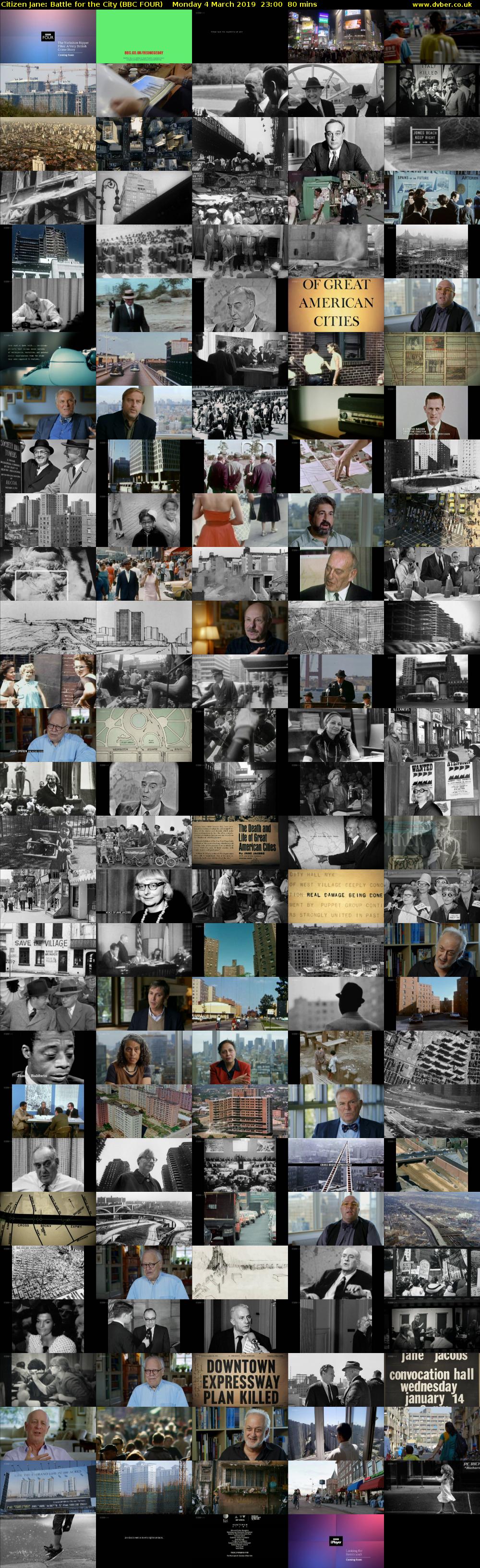 Citizen Jane: Battle for the City (BBC FOUR) Monday 4 March 2019 23:00 - 00:20