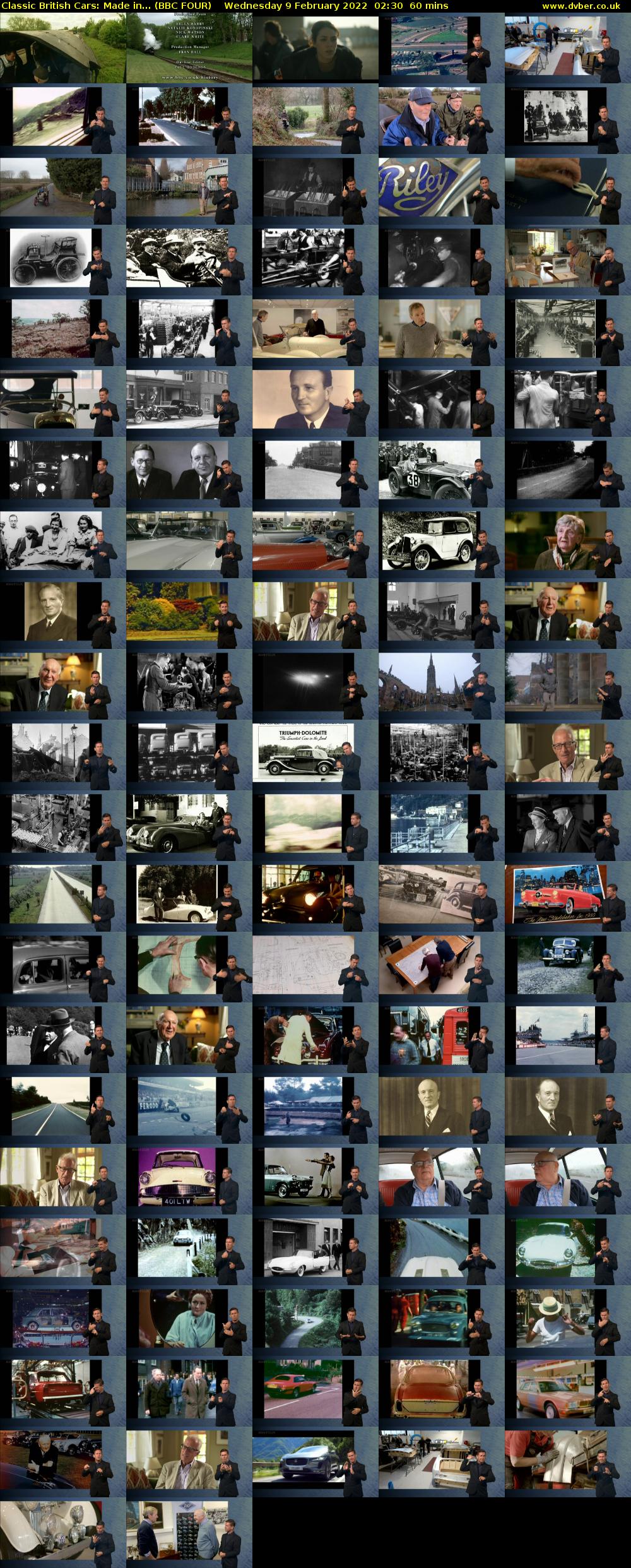 Classic British Cars: Made in... (BBC FOUR) Wednesday 9 February 2022 02:30 - 03:30