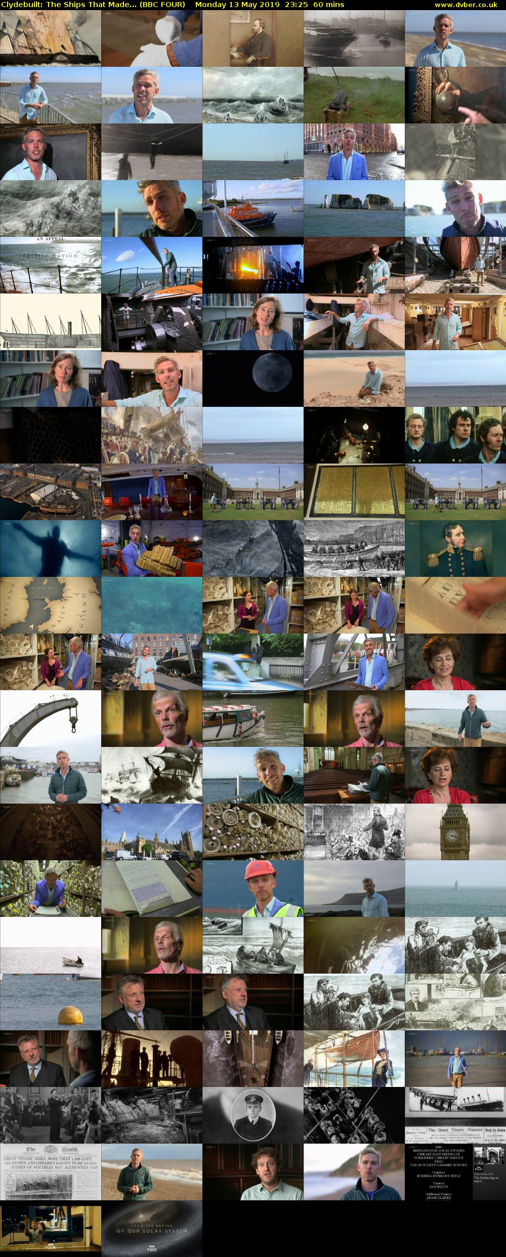 Clydebuilt: The Ships That Made... (BBC FOUR) Monday 13 May 2019 23:25 - 00:25