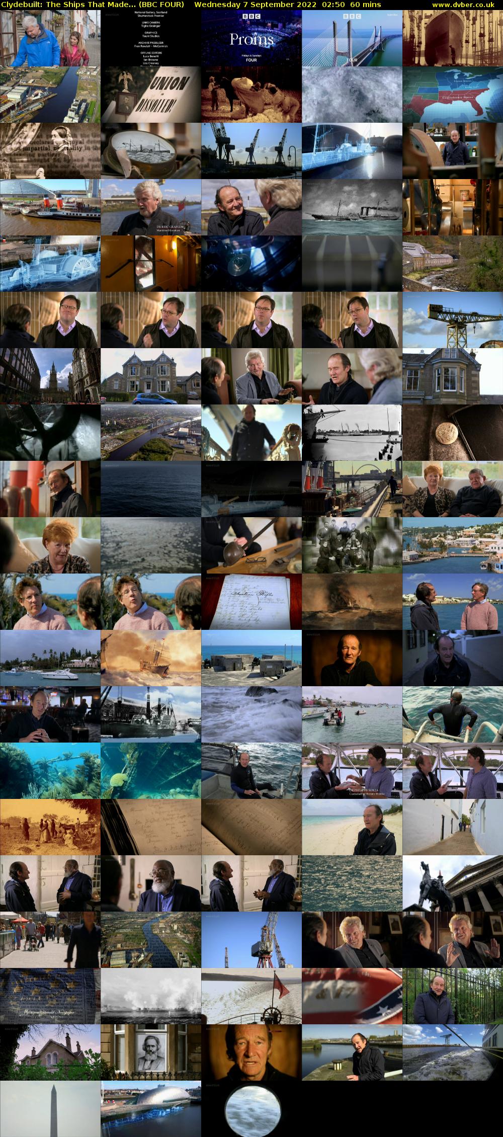 Clydebuilt: The Ships That Made... (BBC FOUR) Wednesday 7 September 2022 02:50 - 03:50