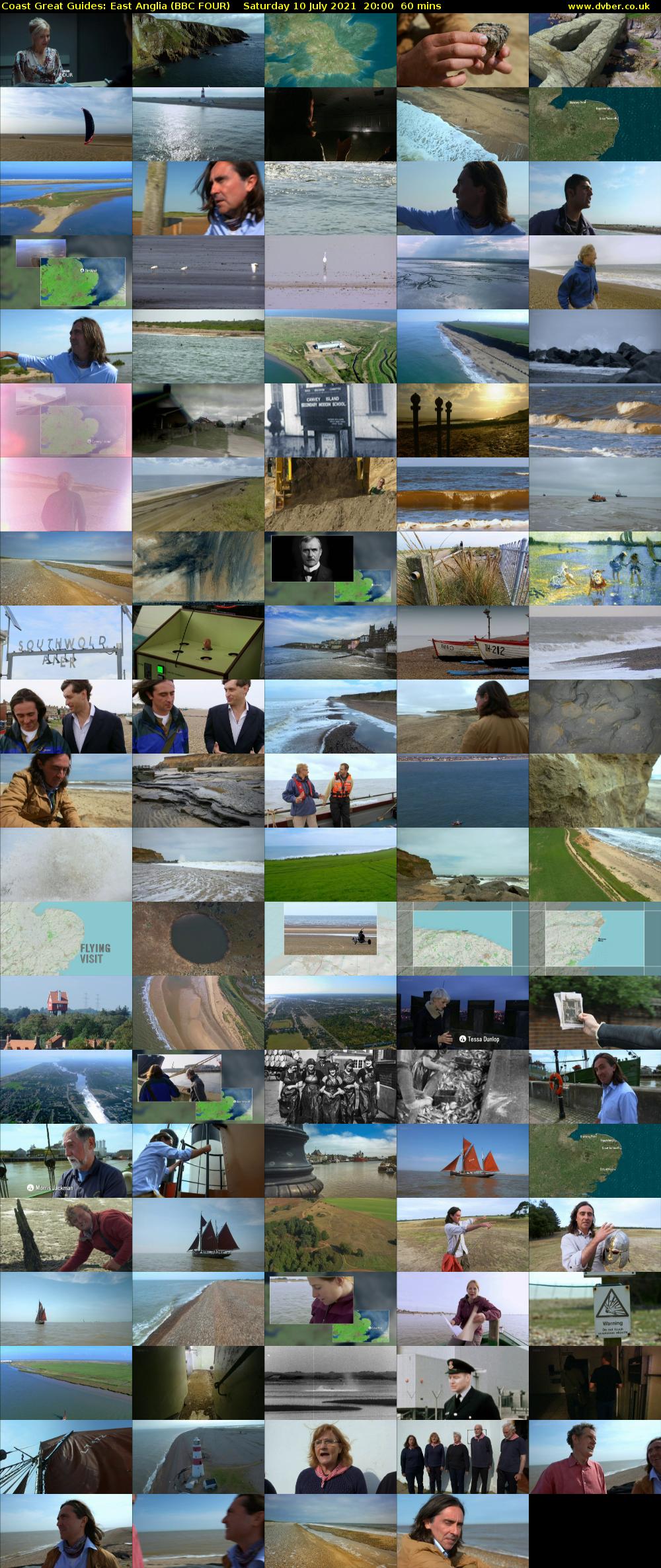 Coast Great Guides: East Anglia (BBC FOUR) Saturday 10 July 2021 20:00 - 21:00