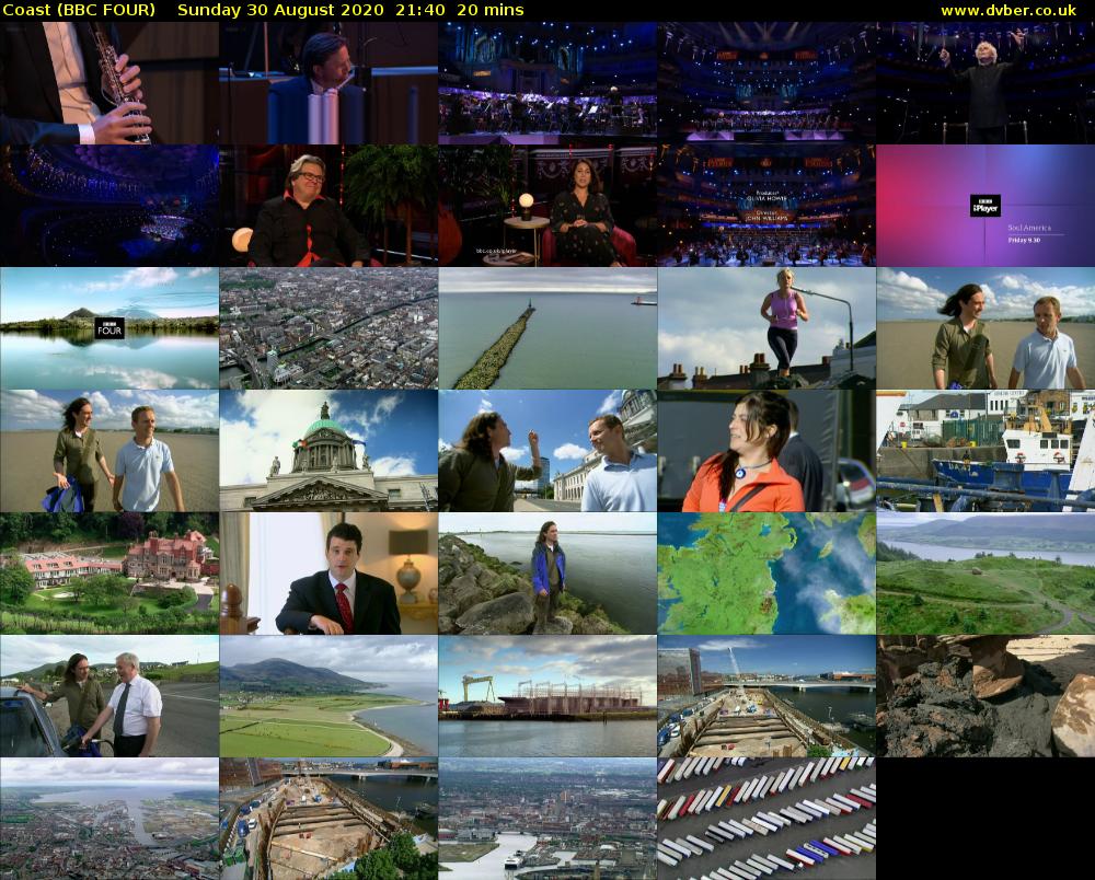 Coast (BBC FOUR) Sunday 30 August 2020 21:40 - 22:00