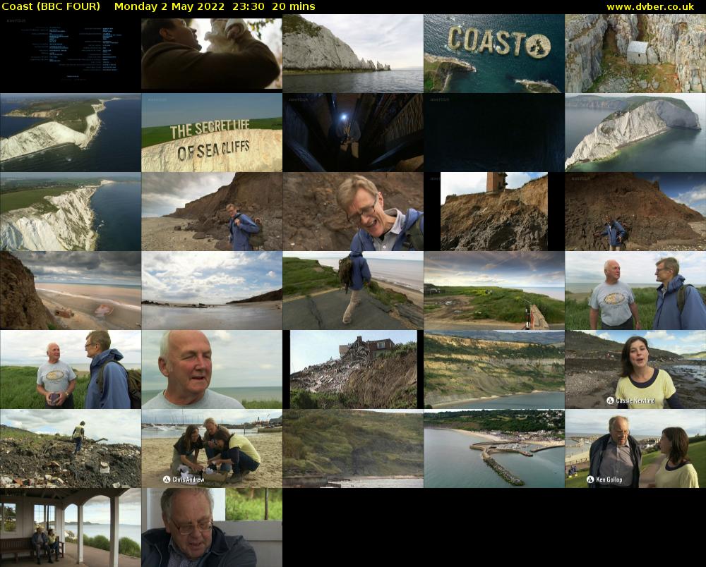 Coast (BBC FOUR) Monday 2 May 2022 23:30 - 23:50