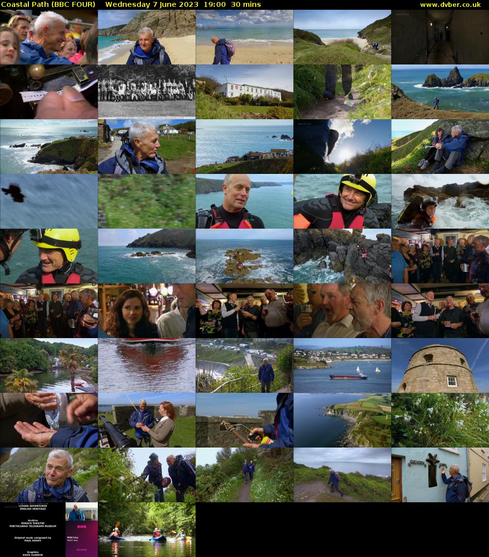 Coastal Path (BBC FOUR) Wednesday 7 June 2023 19:00 - 19:30