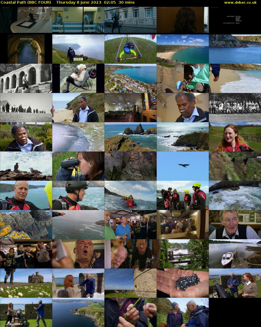 Coastal Path (BBC FOUR) Thursday 8 June 2023 02:05 - 02:35