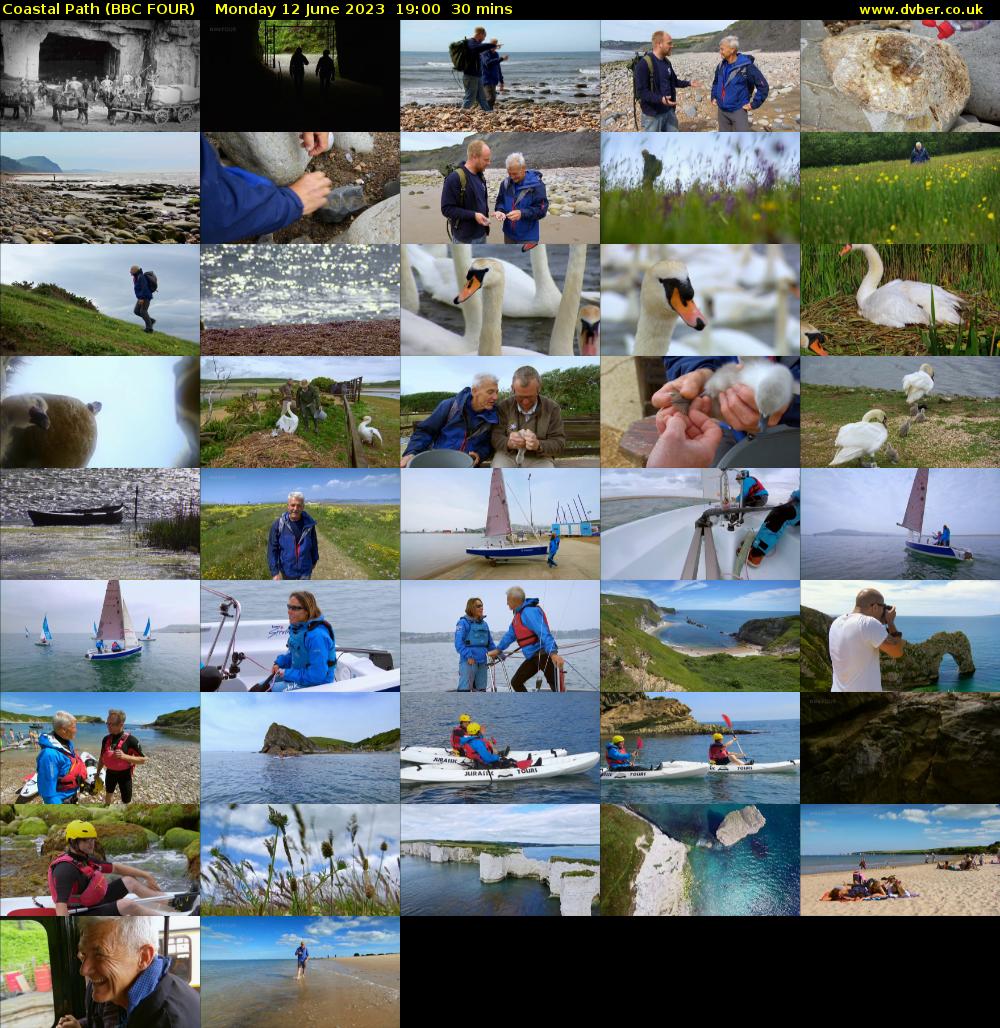 Coastal Path (BBC FOUR) Monday 12 June 2023 19:00 - 19:30