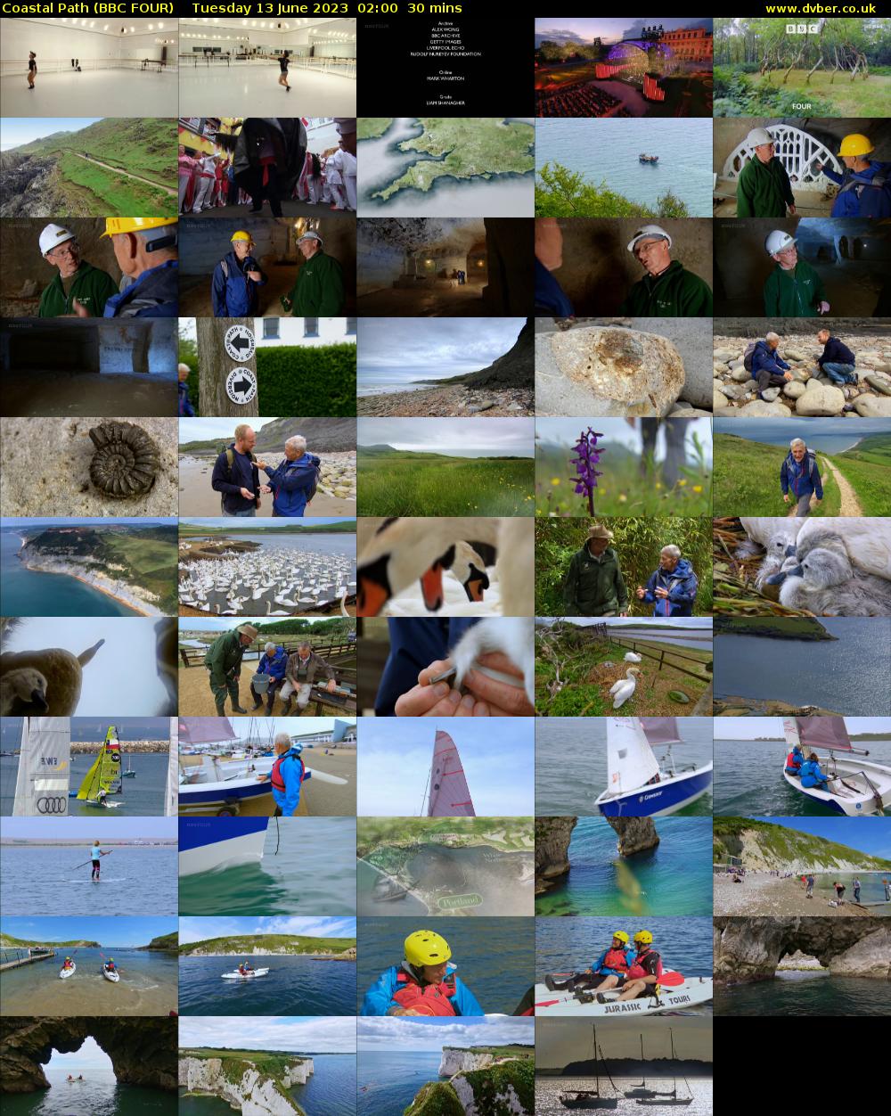Coastal Path (BBC FOUR) Tuesday 13 June 2023 02:00 - 02:30