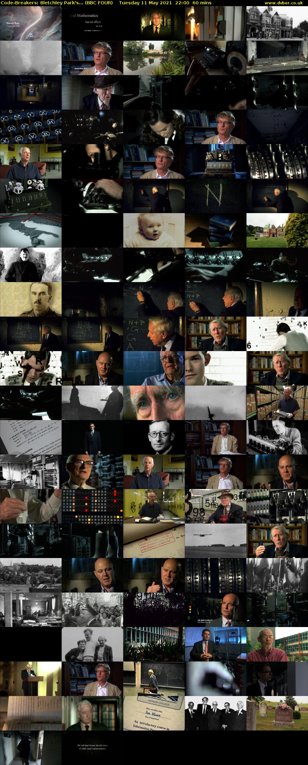 Code-Breakers: Bletchley Park's... (BBC FOUR) Tuesday 11 May 2021 22:00 - 23:00