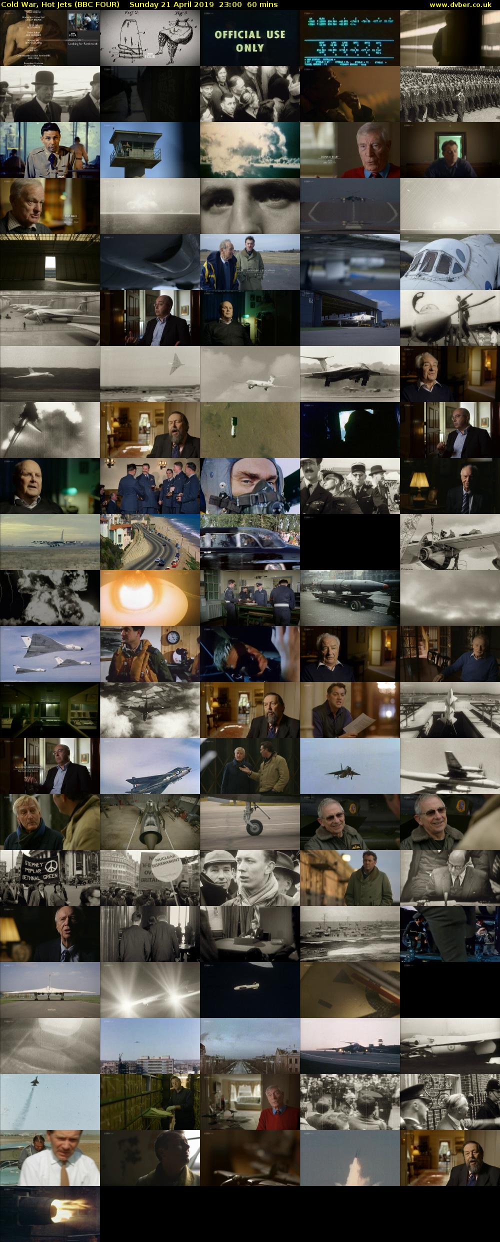 Cold War, Hot Jets (BBC FOUR) Sunday 21 April 2019 23:00 - 00:00