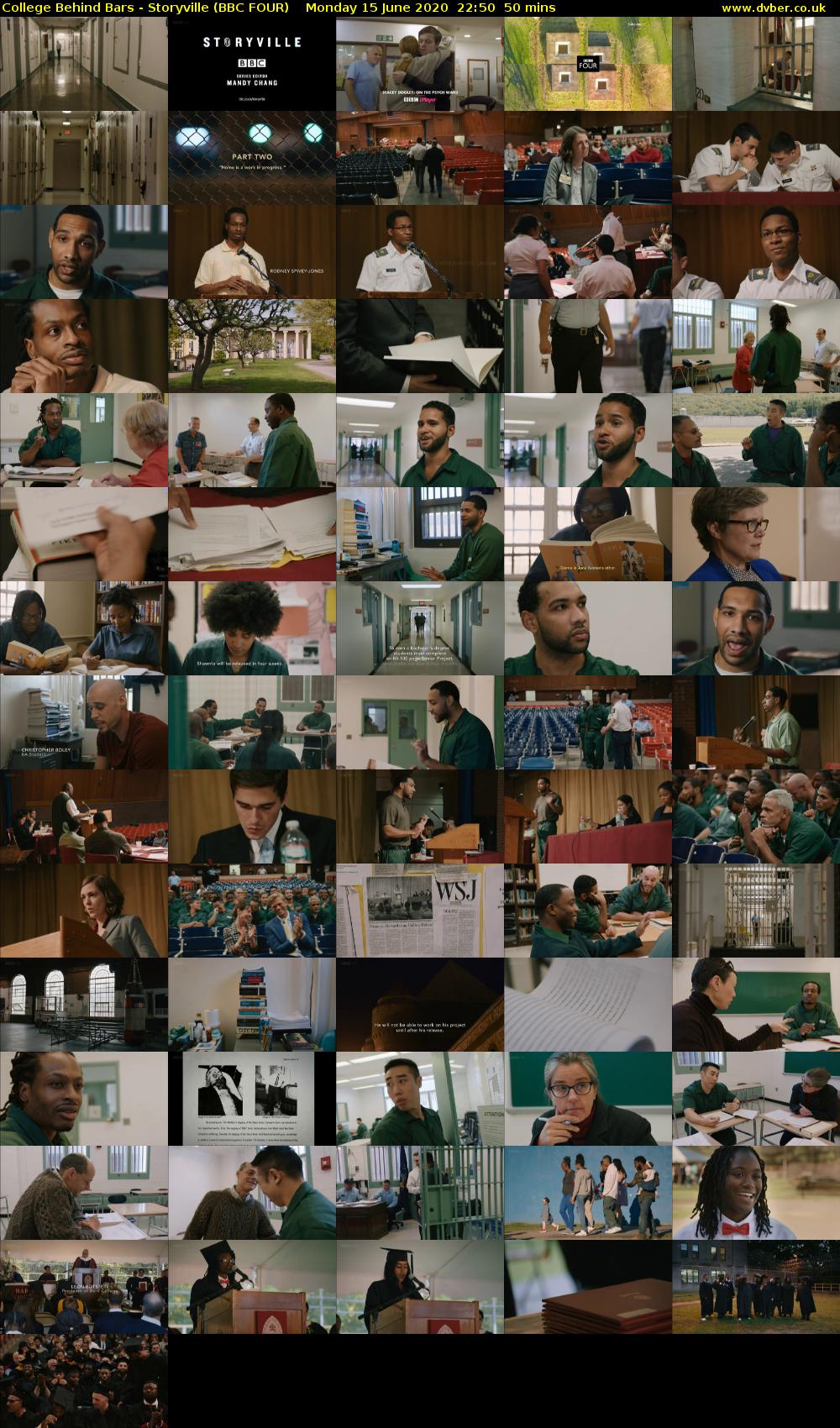 College Behind Bars - Storyville (BBC FOUR) Monday 15 June 2020 22:50 - 23:40