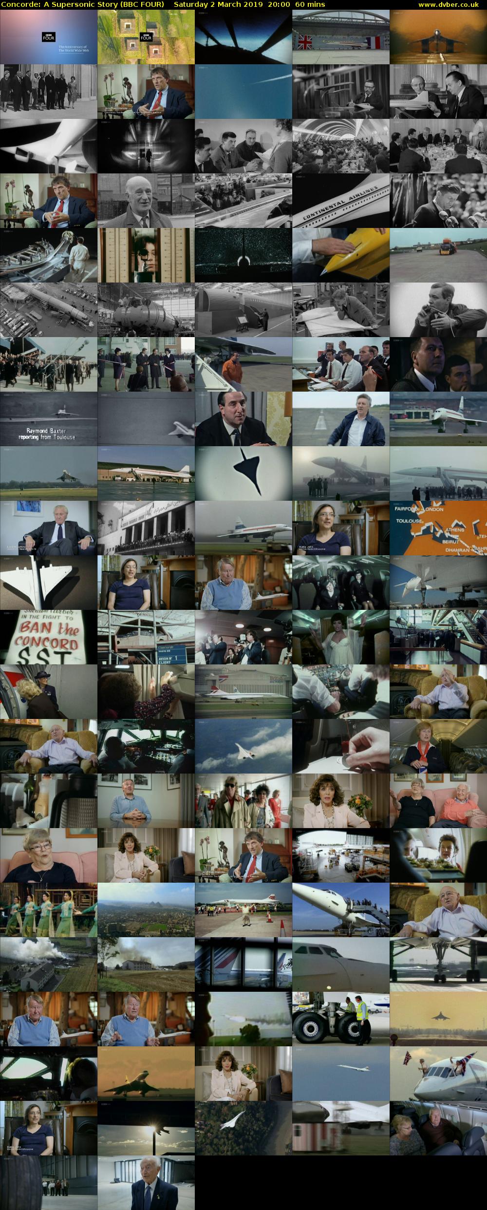 Concorde: A Supersonic Story (BBC FOUR) Saturday 2 March 2019 20:00 - 21:00