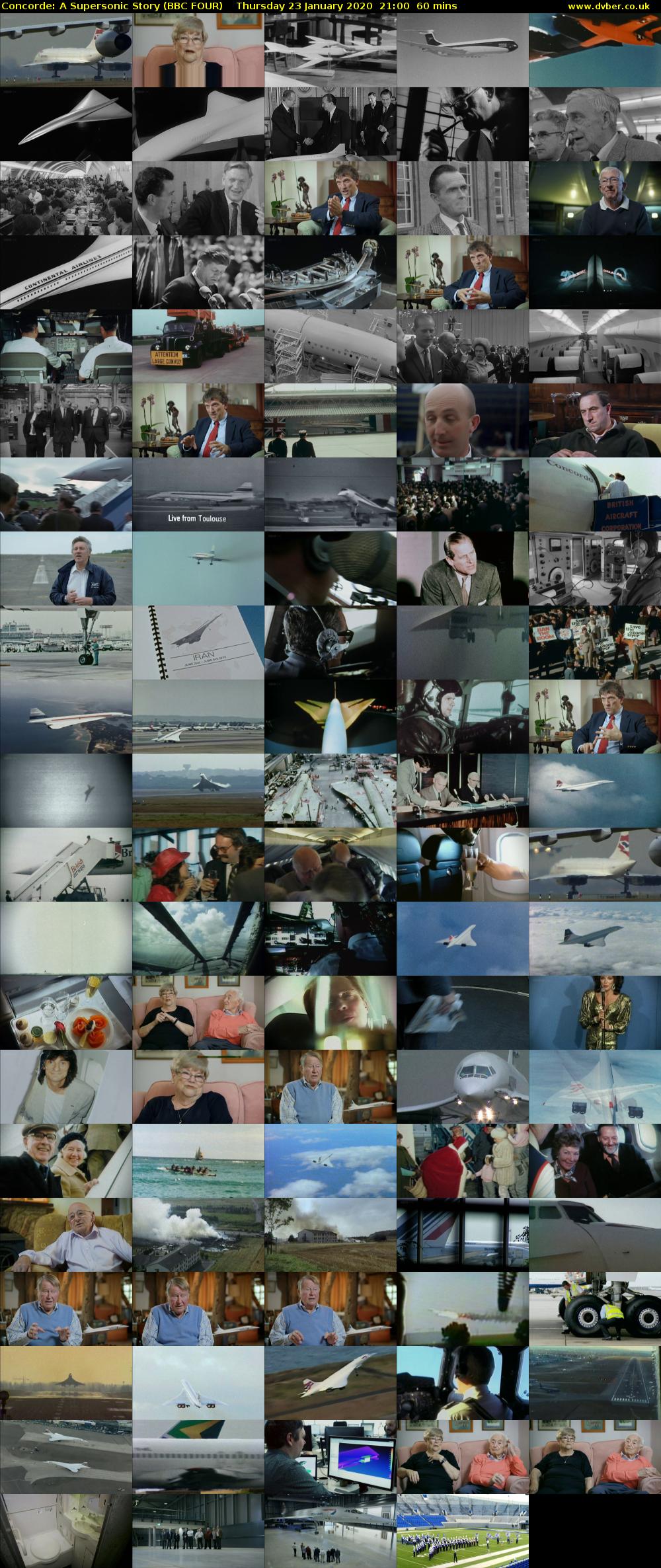 Concorde: A Supersonic Story (BBC FOUR) Thursday 23 January 2020 21:00 - 22:00
