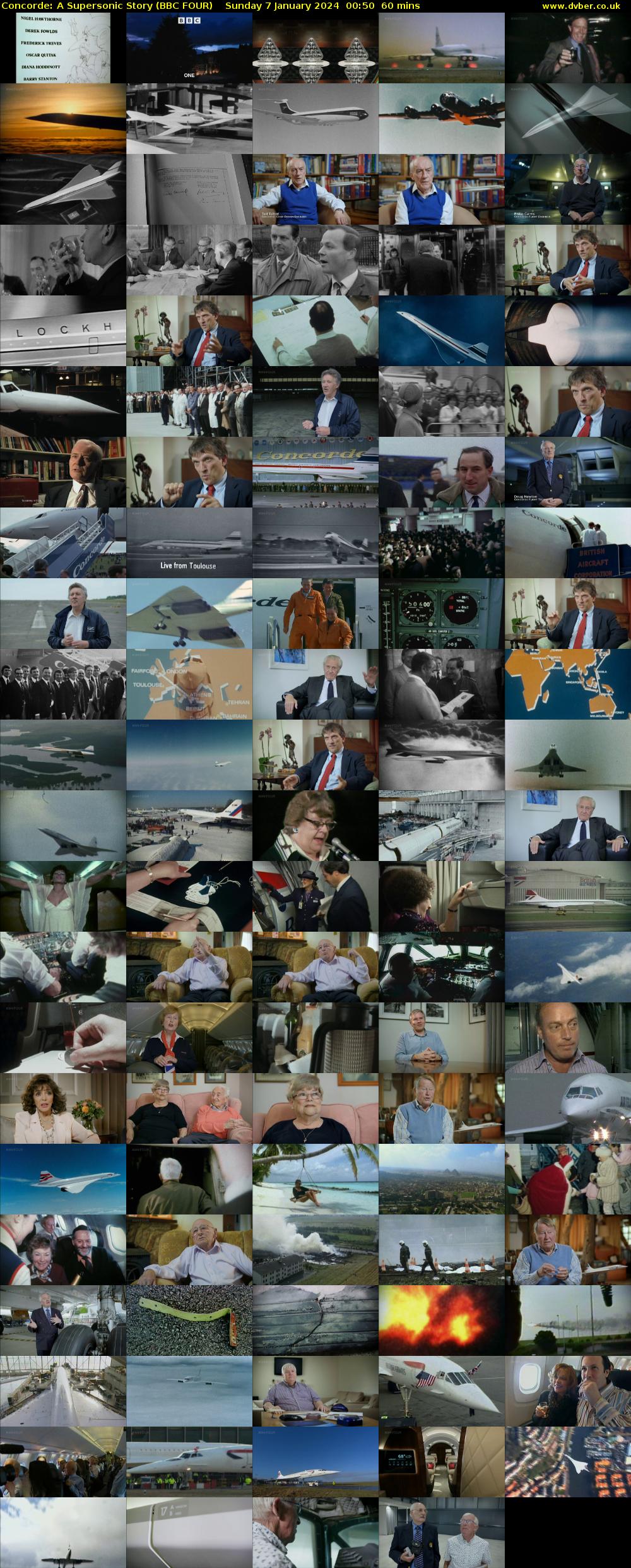 Concorde: A Supersonic Story (BBC FOUR) Sunday 7 January 2024 00:50 - 01:50