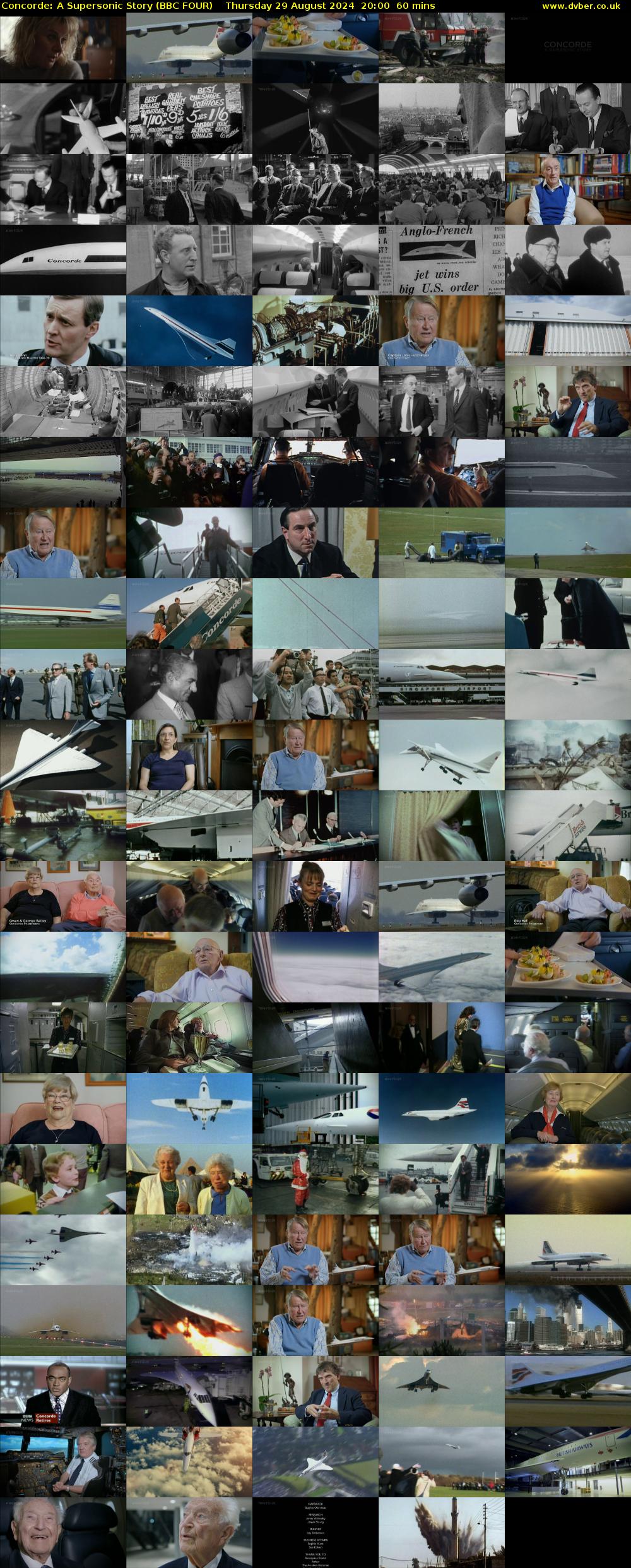 Concorde: A Supersonic Story (BBC FOUR) Thursday 29 August 2024 20:00 - 21:00