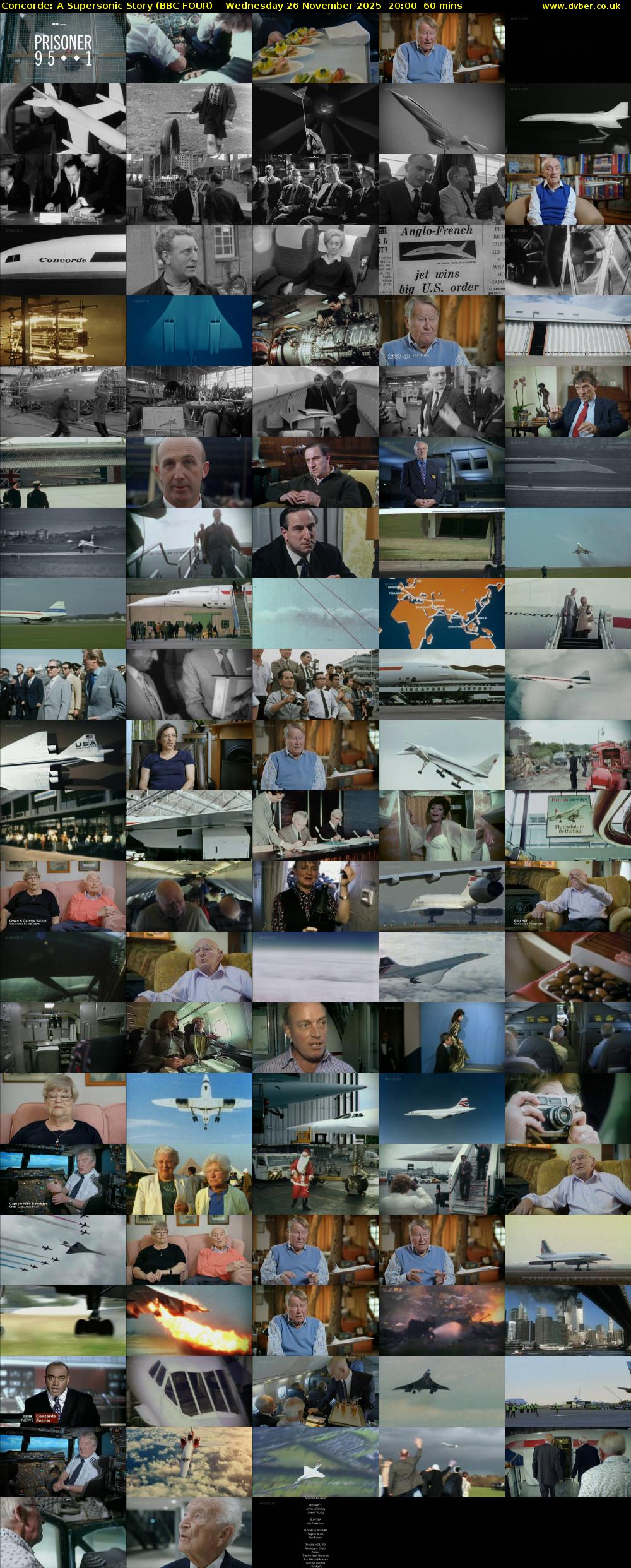 Concorde: A Supersonic Story (BBC FOUR) Wednesday 26 November 2025 20:00 - 21:00