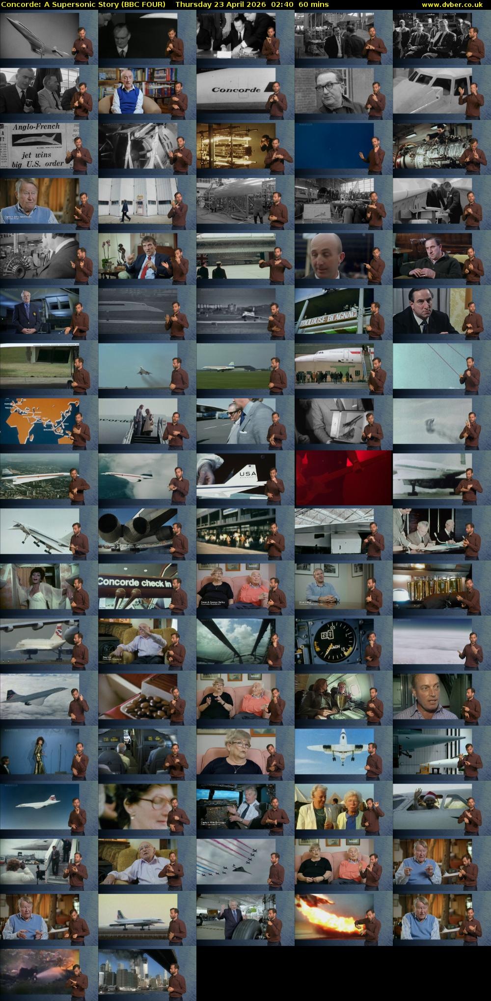 Concorde: A Supersonic Story (BBC FOUR) Thursday 23 April 2026 02:40 - 03:40